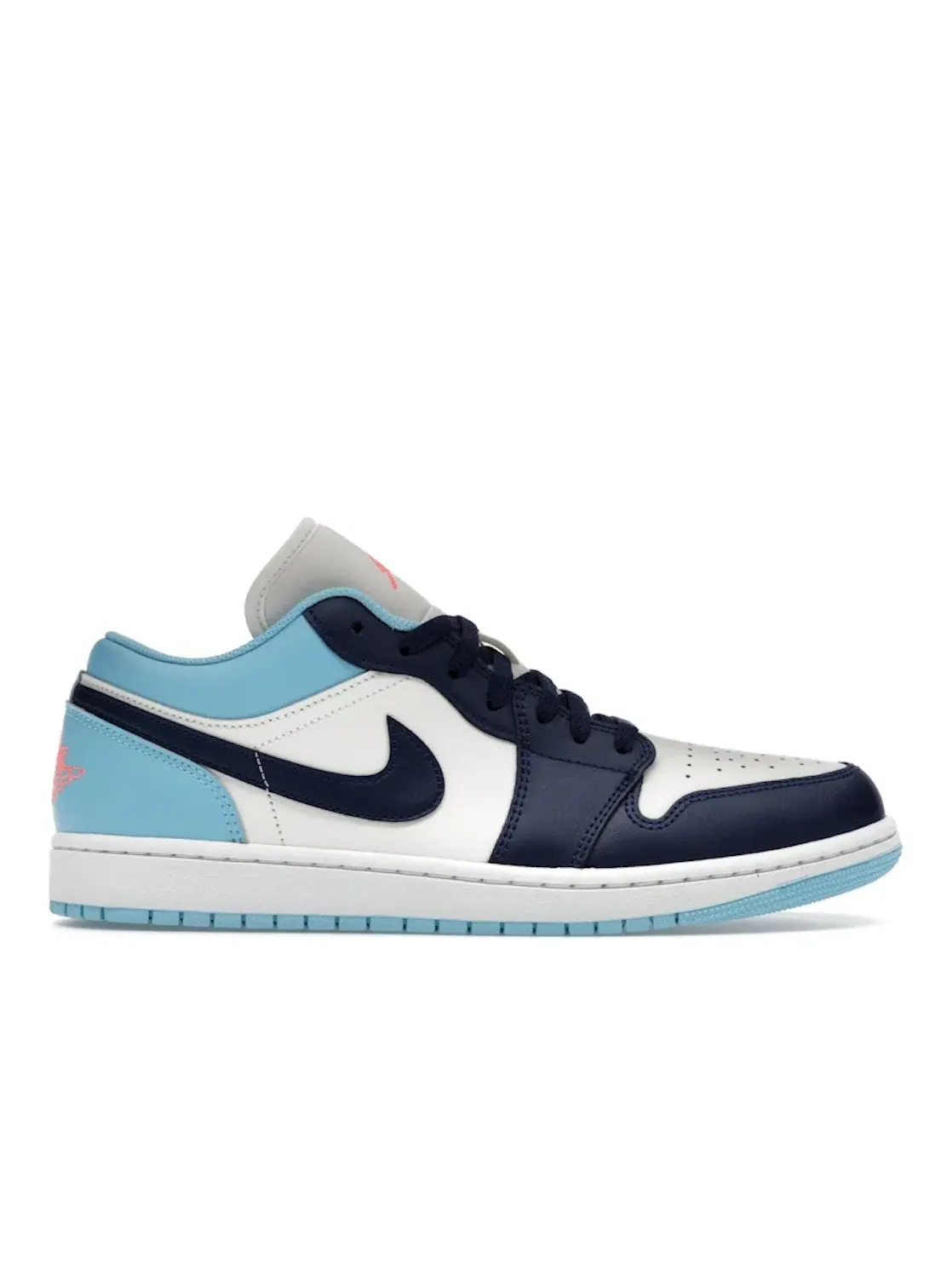 Мужские кроссовки Lifestyle с контрастными акцентами Jordan 1 Low — изображение 1 из 4, синий//синий
