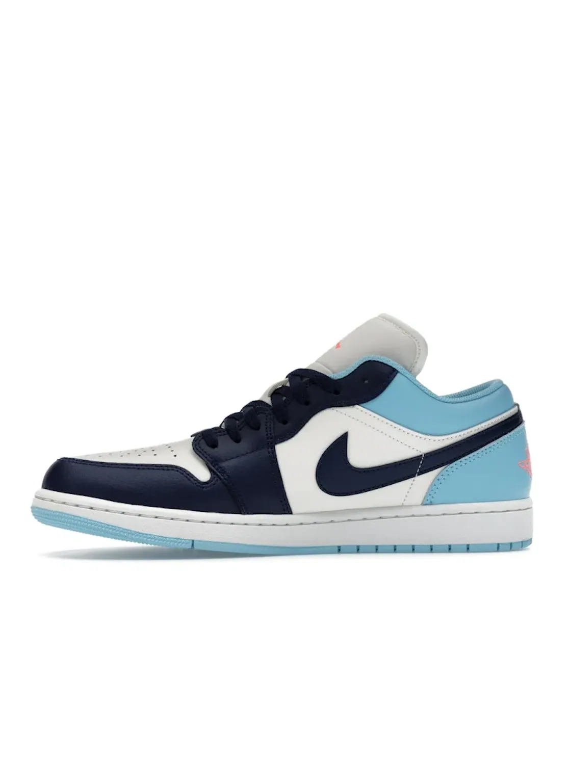 Мужские кроссовки Lifestyle с контрастными акцентами Jordan 1 Low — изображение 3 из 4, синий//синий