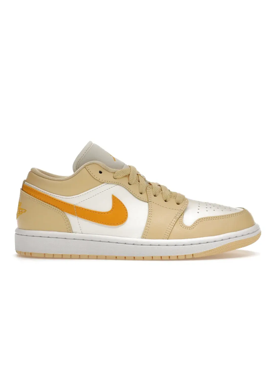 Женские кроссовки с низким верхом Jordan 1 Low Jordan — изображение 1 из 4, бледный/белый/желтый