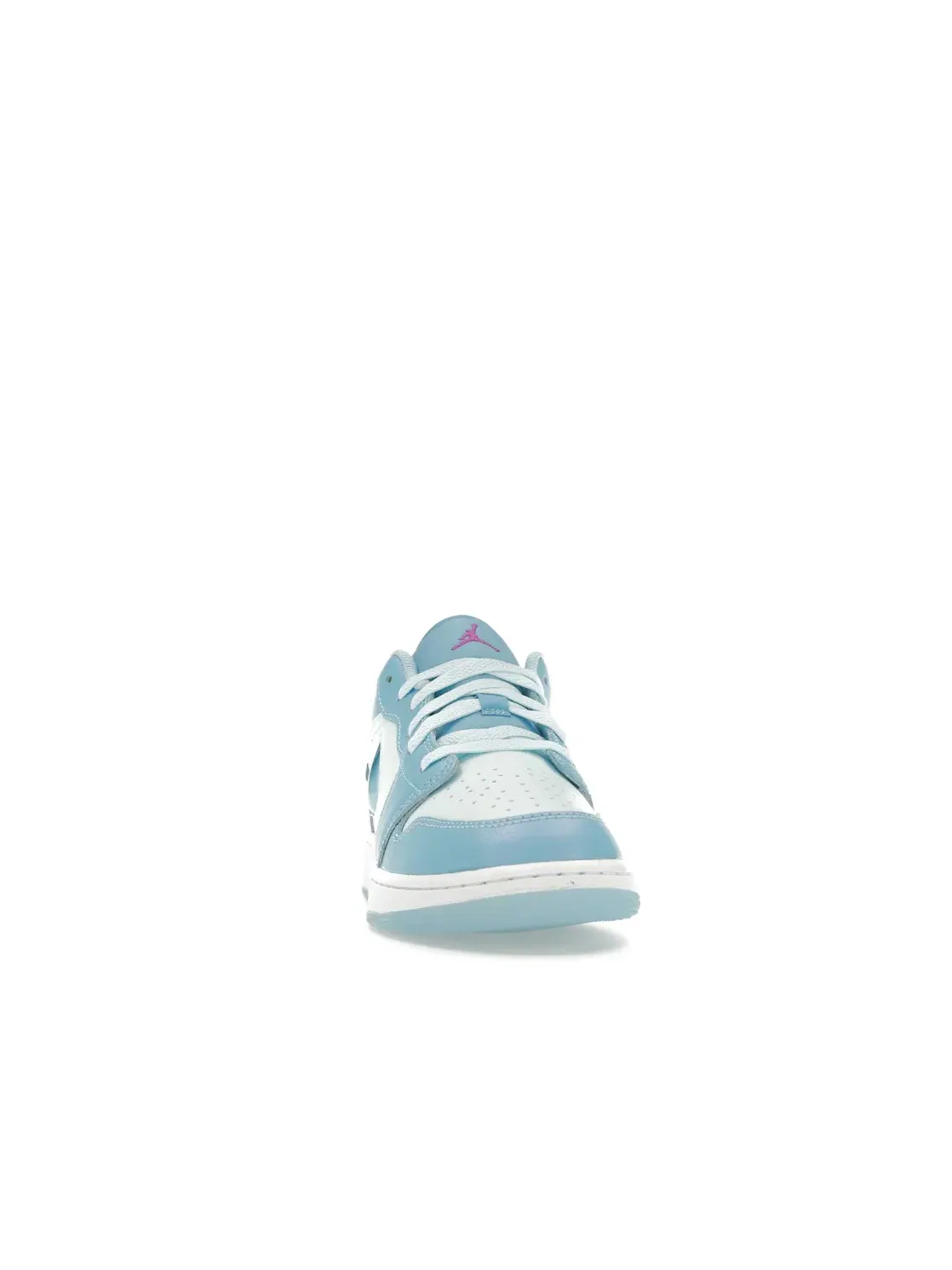 Детские кроссовки с перфорированным носком Jordan 1 Low SE Aquarius Blue (GS) Jordan — изображение 2 из 4