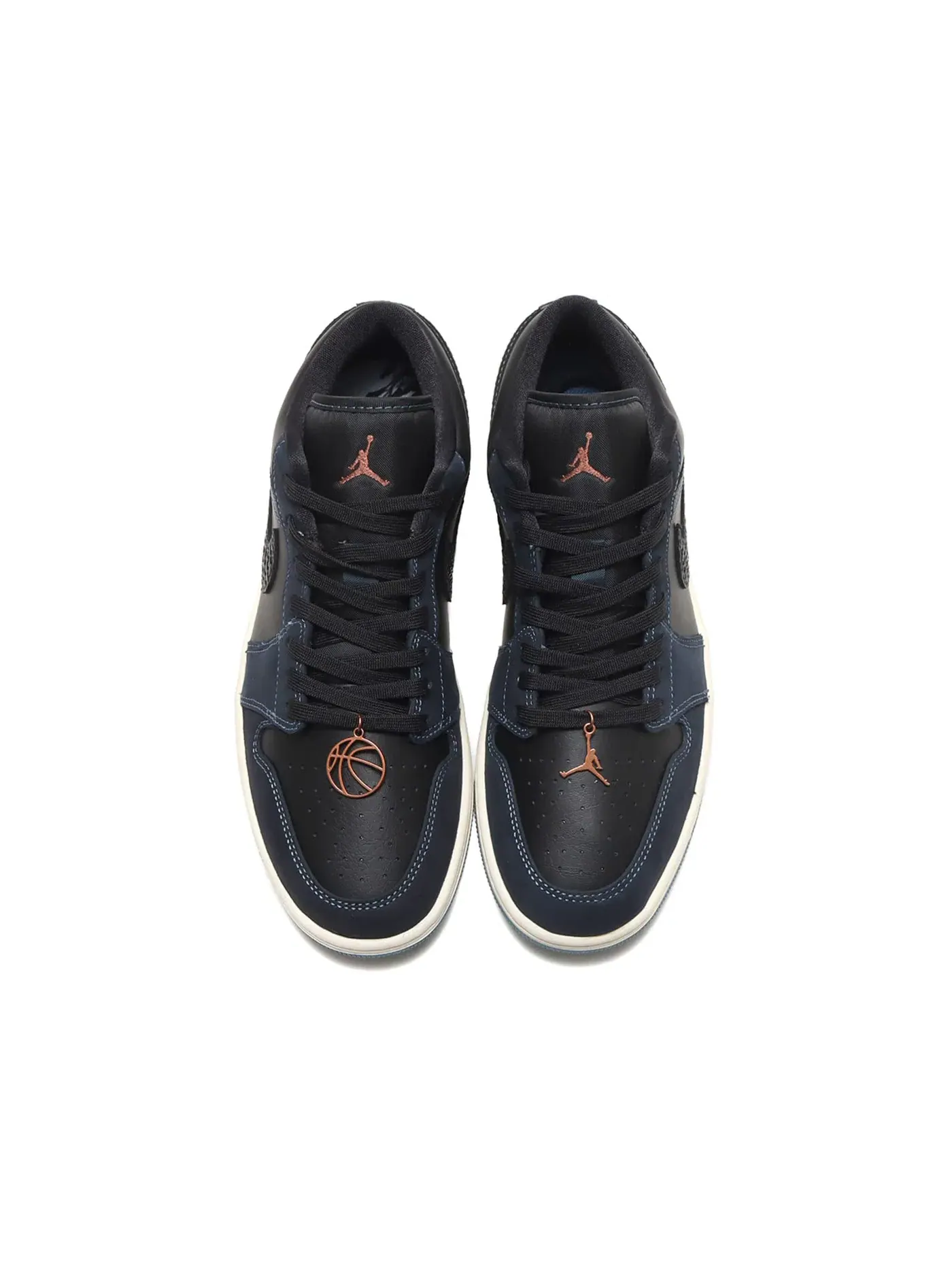 Женские кроссовки с принтом Jordan 1 Low SE Jordan — изображение 2 из 2, черный/черный/темный