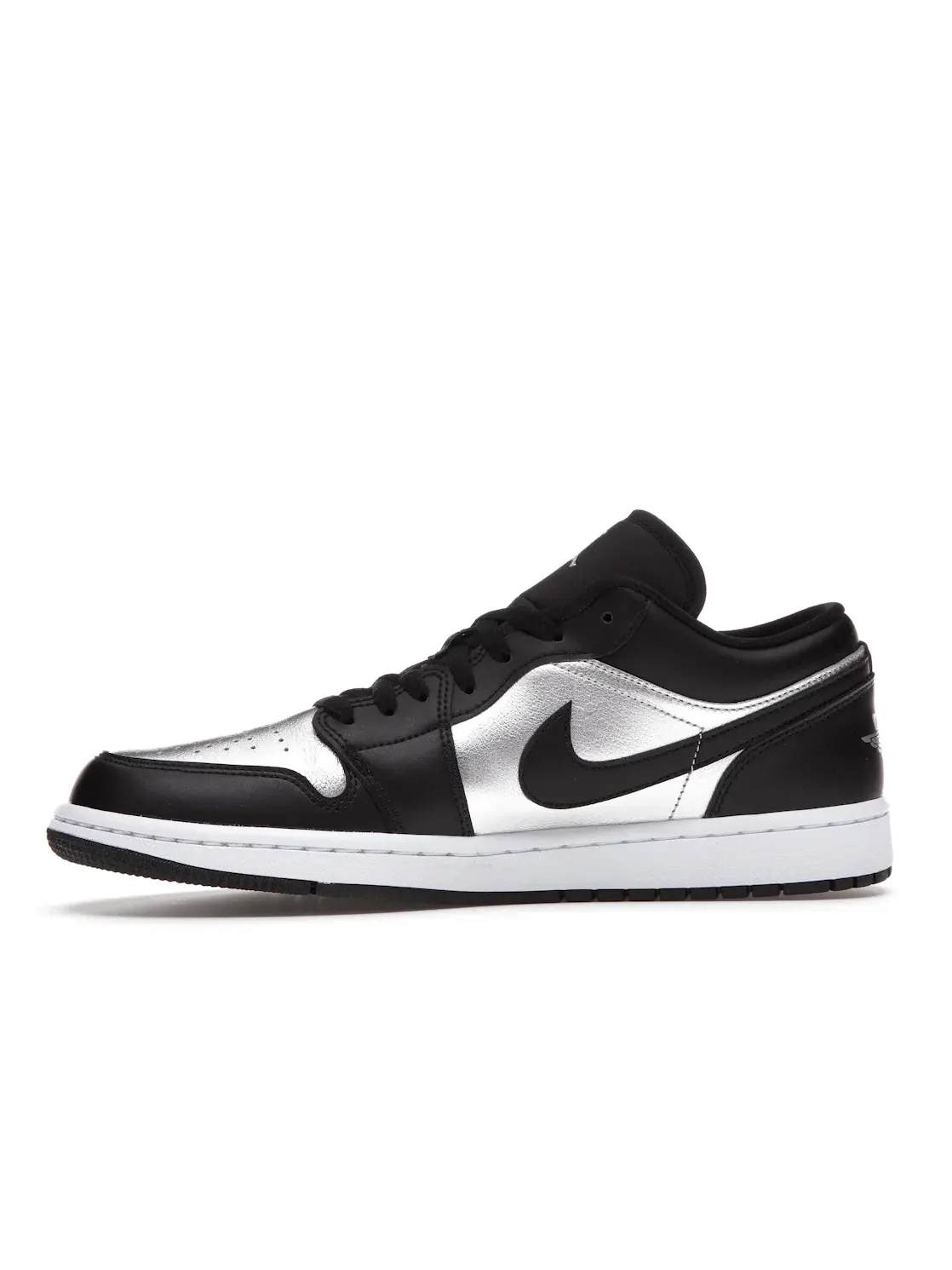 Женские кроссовки Lifestyle с серебристой кожей Jordan 1 Low SE — изображение 3 из 4