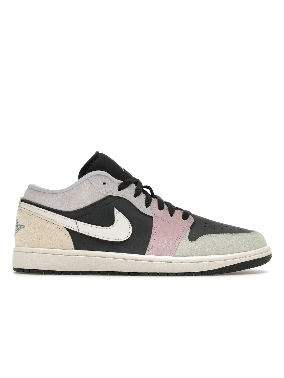 Мужские кроссовки Lifestyle Jordan 1 Low SE Black Pastels, Anthracite/Muslin/Iris Whisper/Sail — изображение 1 из 4
