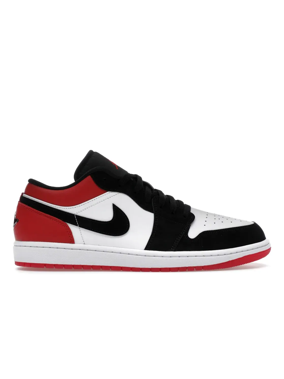 Мужские кроссовки с кожаным верхом Jordan 1 Low SE — изображение 1 из 4, белый/черный/красный