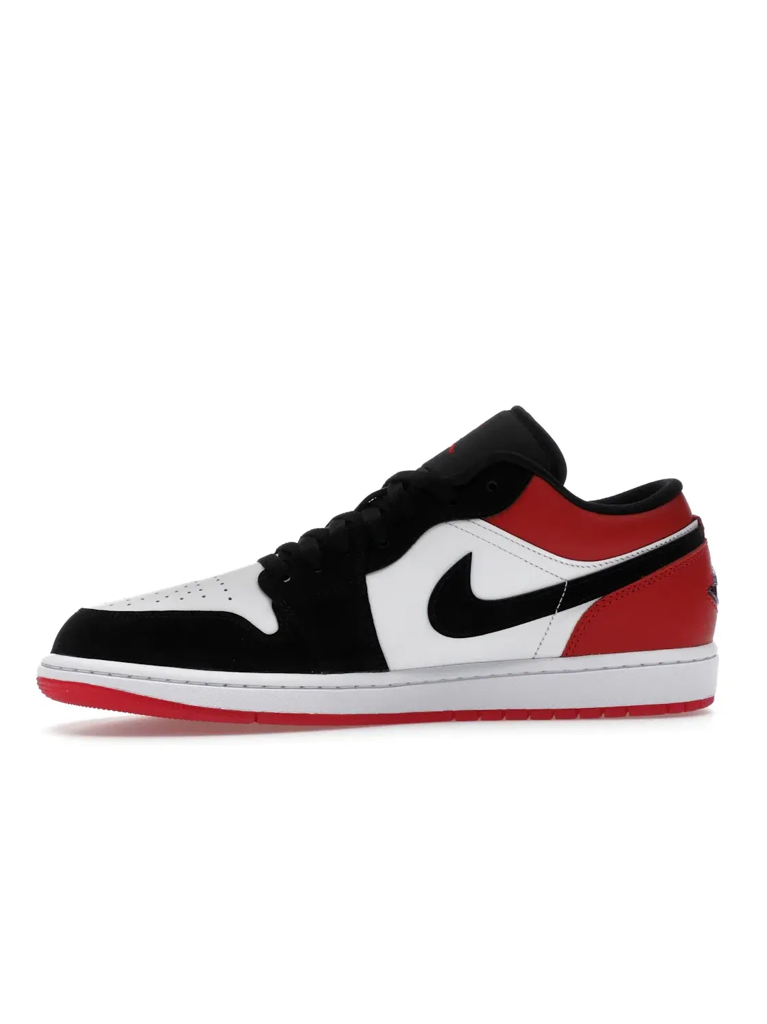 Мужские кроссовки с кожаным верхом Jordan 1 Low SE — изображение 3 из 4, белый/черный/красный