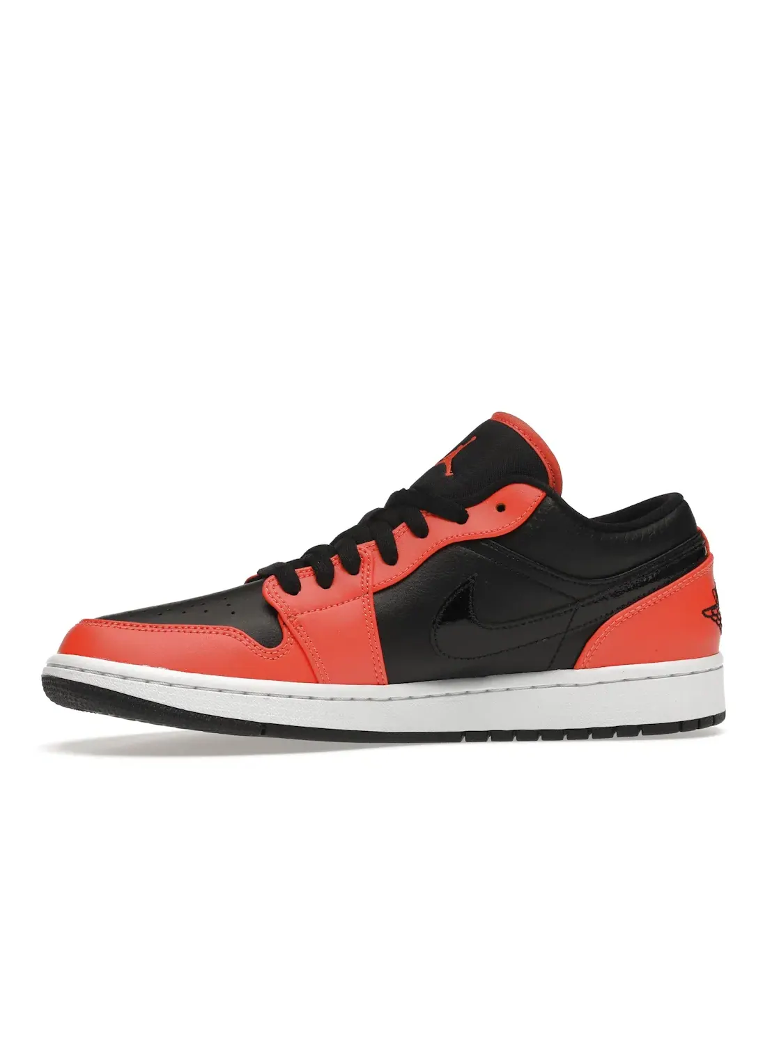 Мужские кроссовки с контрастными вставками Jordan 1 Low SE Jordan — изображение 3 из 4, черный/оранжевый-белый