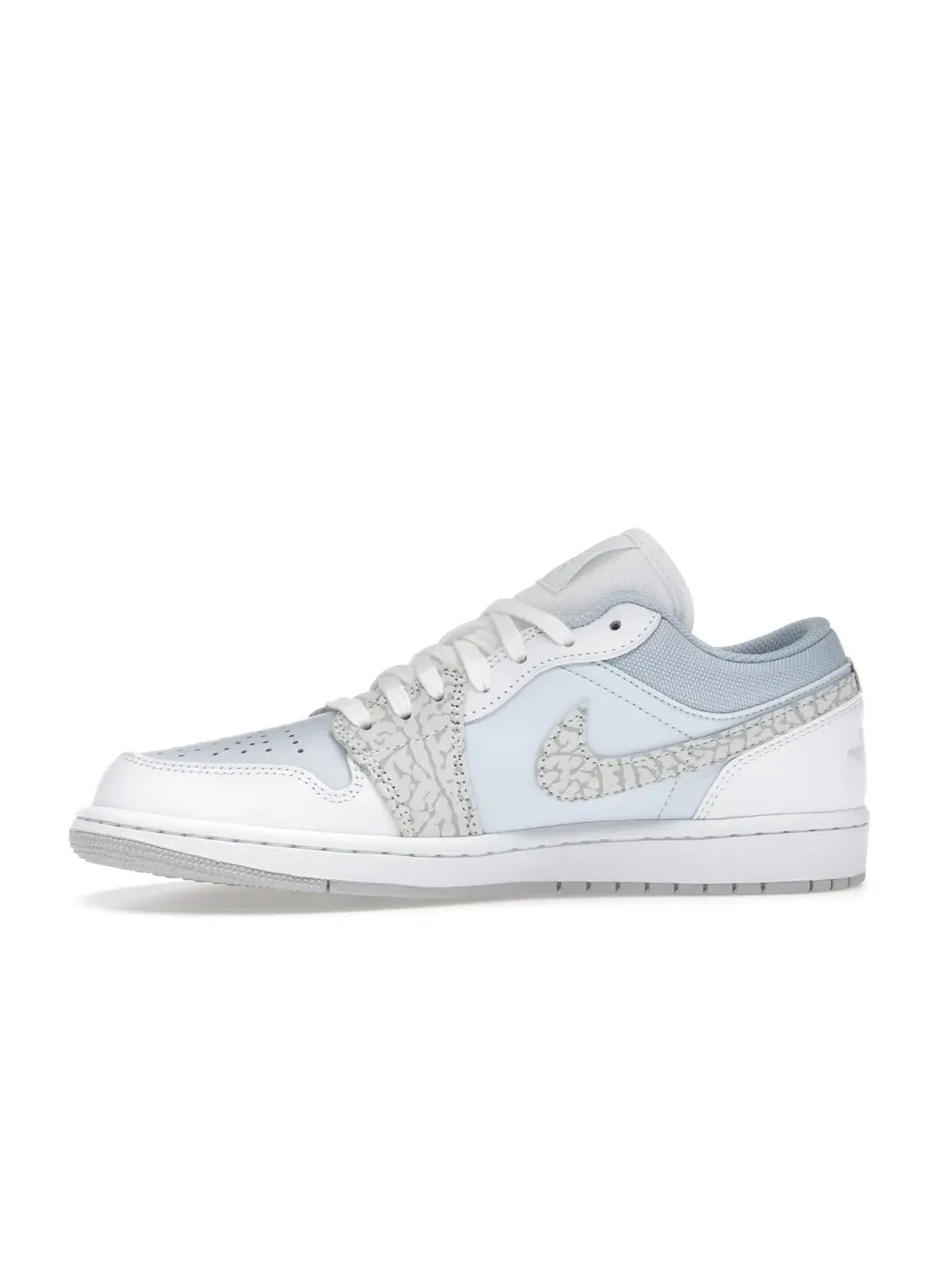 Мужские кроссовки с принтом слоновьей кожи Jordan 1 Low SE — изображение 3 из 4, синий/белый/серый
