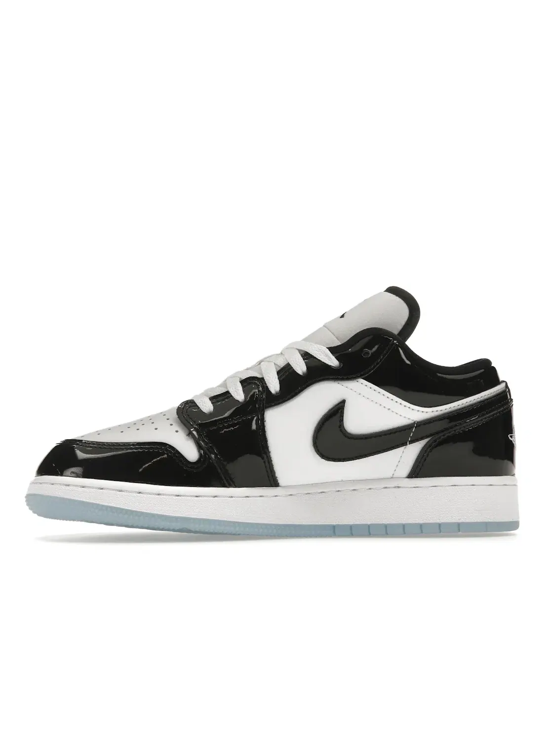 Детские кроссовки lifestyle для мальчиков с кожаным верхом Jordan 1 Low SE — изображение 3 из 4, белый/черный