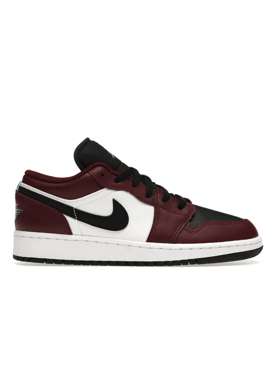 Детские кроссовки Lifestyle с принтом Jordan 1 Low SE Jordan — изображение 1 из 4, темный/черный-зеленый
