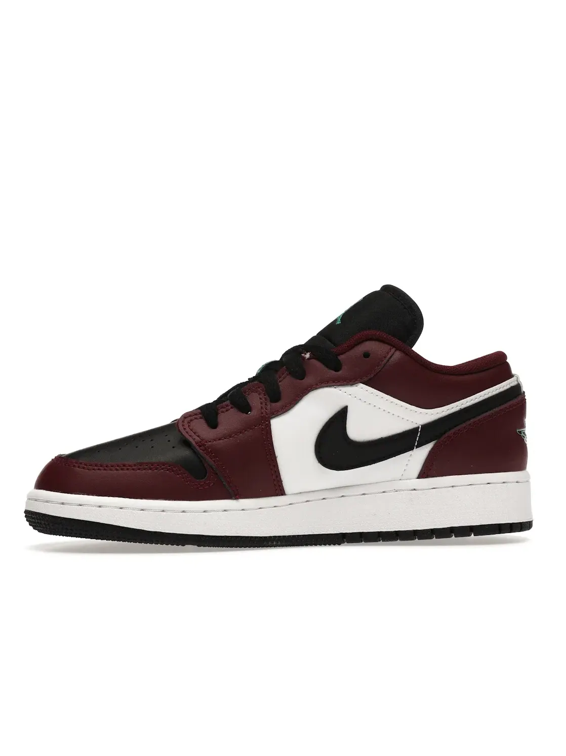 Детские кроссовки Lifestyle с принтом Jordan 1 Low SE Jordan — изображение 3 из 4, темный/черный-зеленый