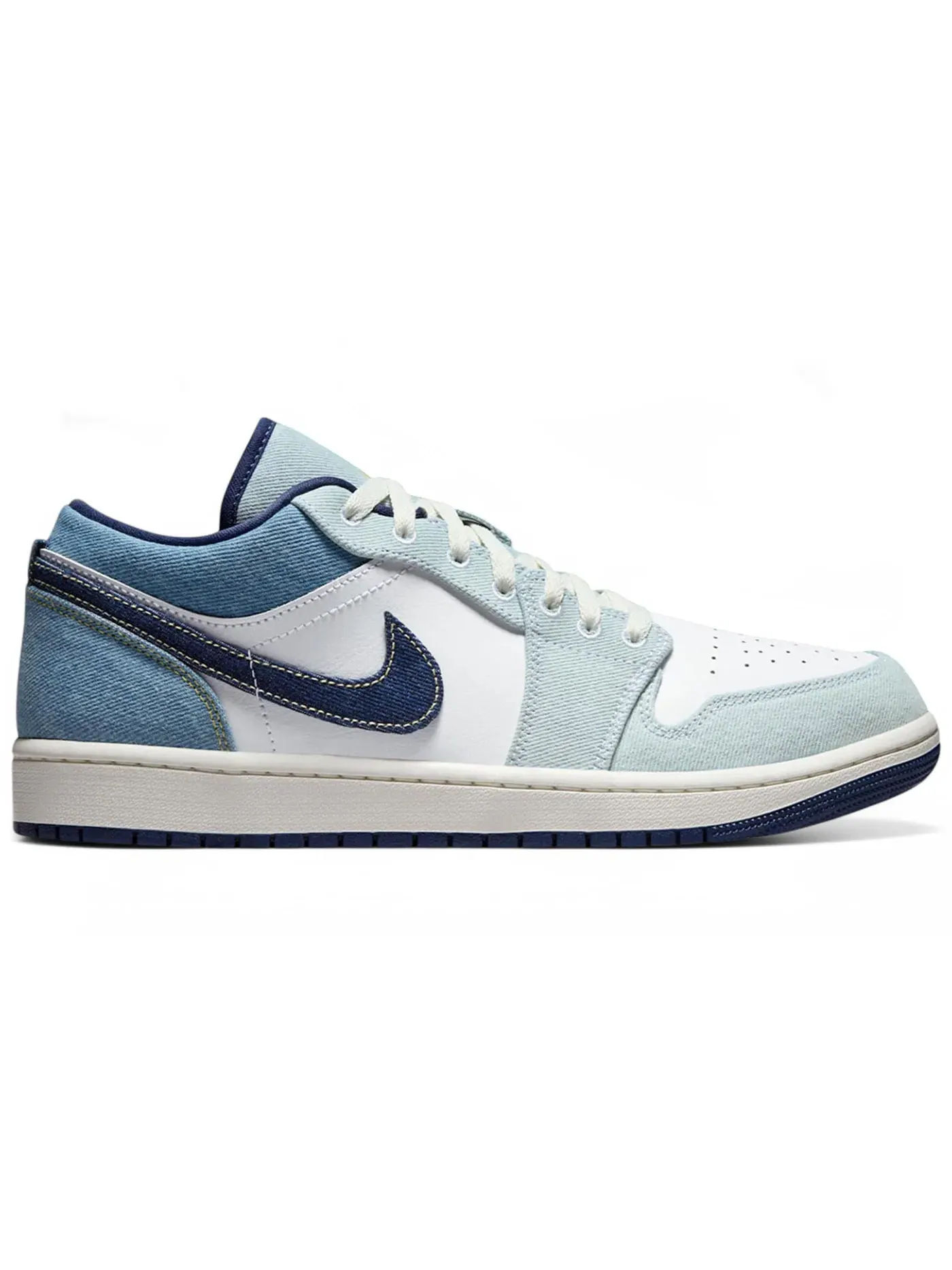 Мужские кроссовки Lifestyle Jordan 1 Low SE — изображение 1 из 1, белый/-синий-темно-синий