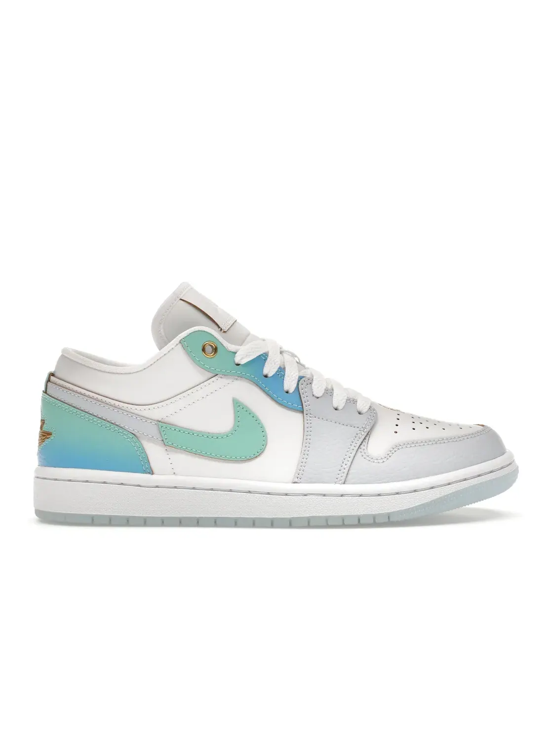 Женские кроссовки с цветным градиентом Jordan 1 Low SE — изображение 1 из 4, белый/белый/серый