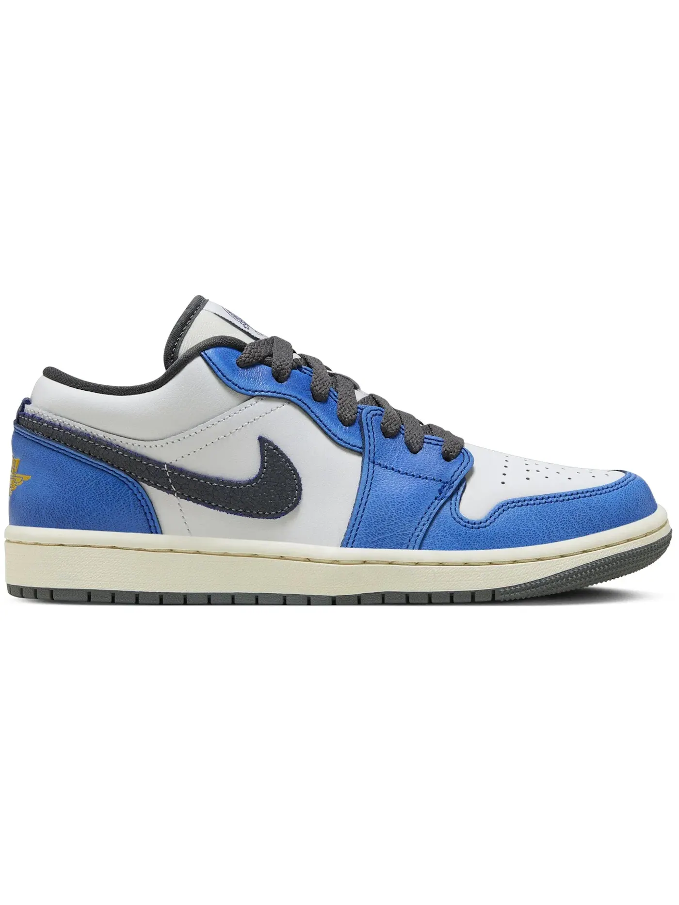 Женские кроссовки повседневные Jordan 1 Low SE Flight Vintage Jordan — изображение 1 из 1, белый/серый