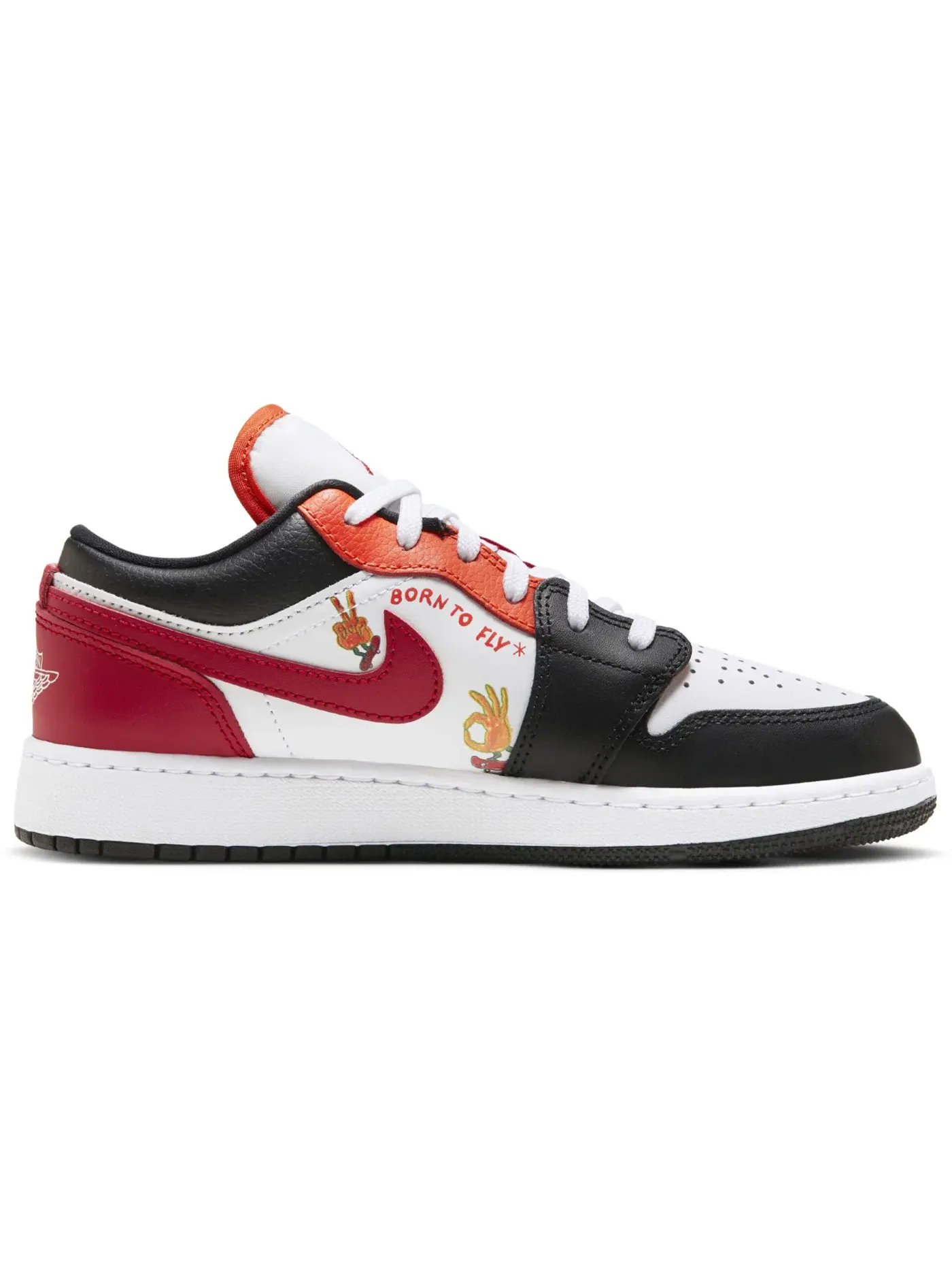 Детские кроссовки с принтом Jordan 1 Low SE Jordan — изображение 3 из 5