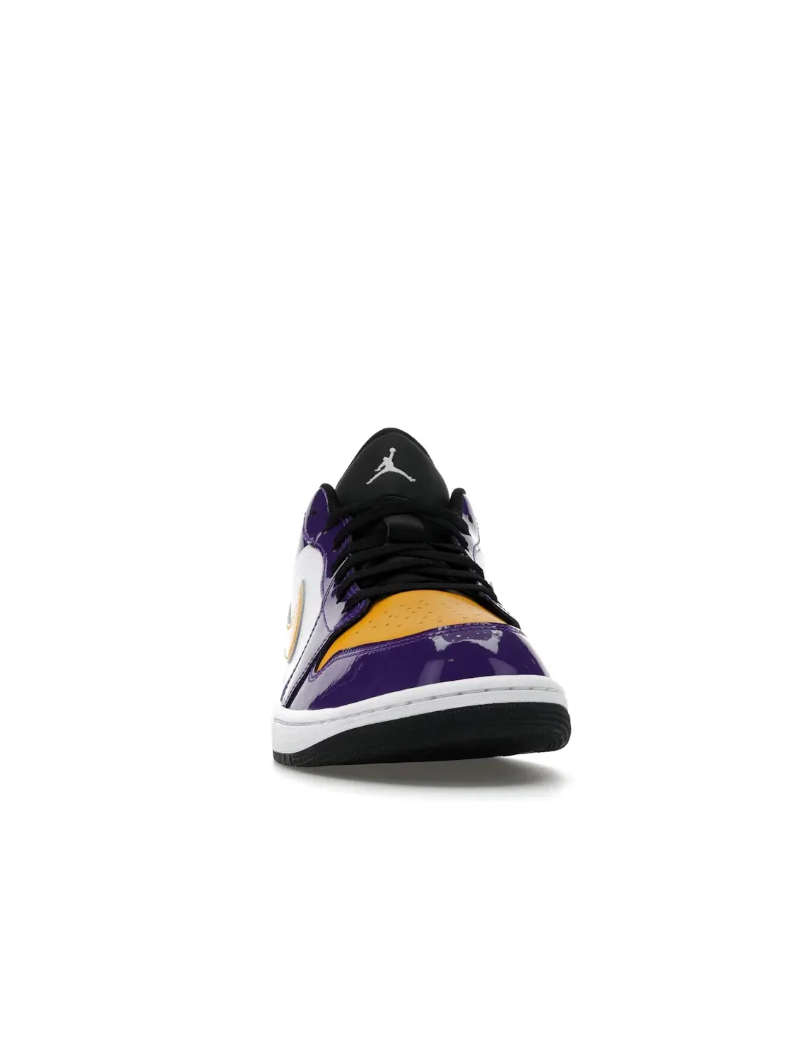 Мужские кроссовки с цветовой гаммой Lakers Jordan 1 Low SE — изображение 2 из 4
