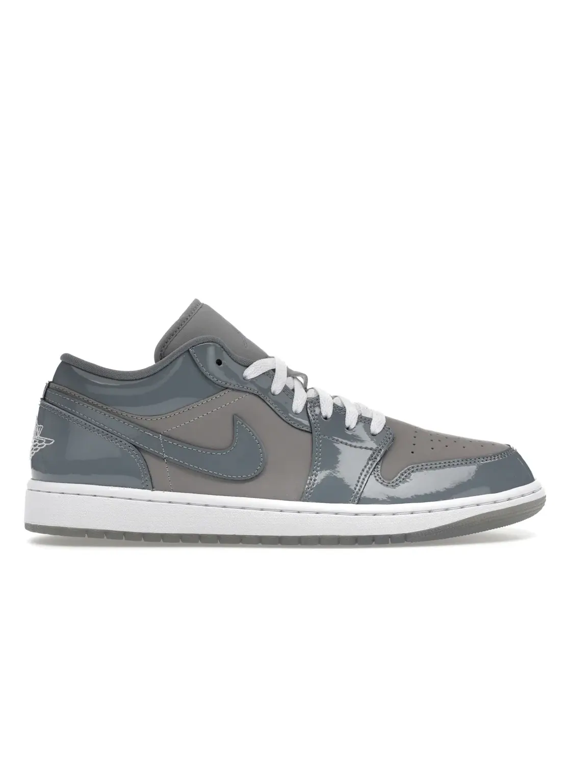 Мужские кроссовки Lifestyle с верхом из кожи и нубука Jordan 1 Low SE — изображение 1 из 4, серый серый белый