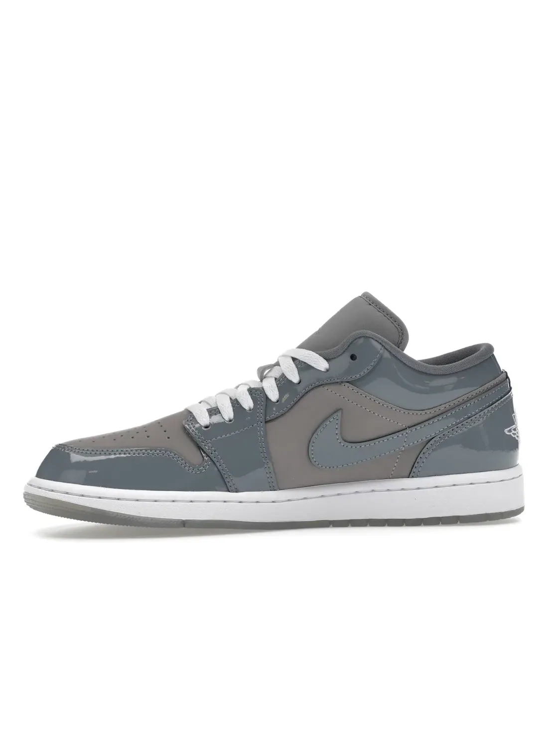 Мужские кроссовки Lifestyle с верхом из кожи и нубука Jordan 1 Low SE — изображение 3 из 4, серый серый белый