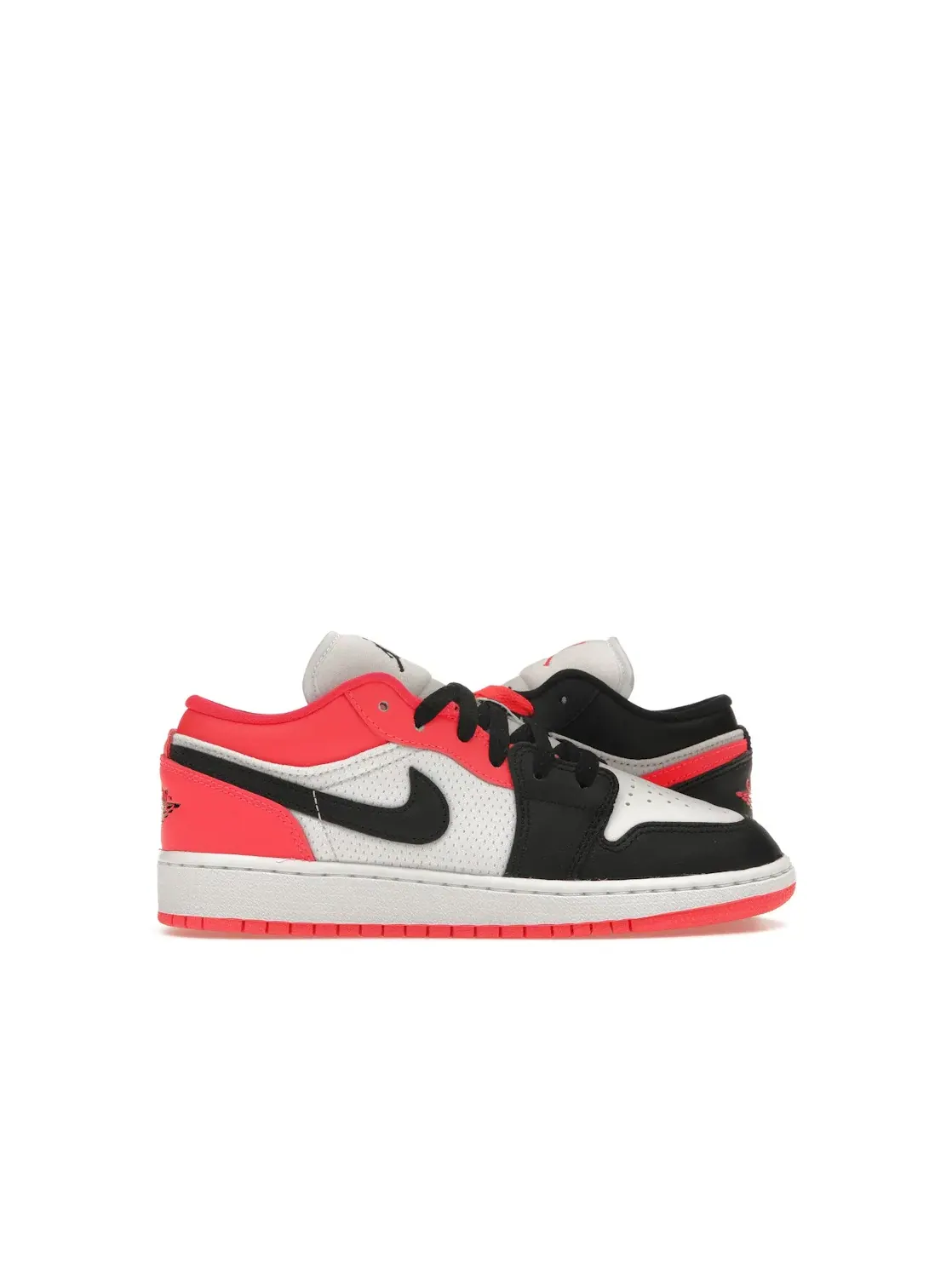 Детские кроссовки Lifestyle с контрастными элементами Jordan 1 Low SE Jordan — изображение 1 из 4, белый/черный