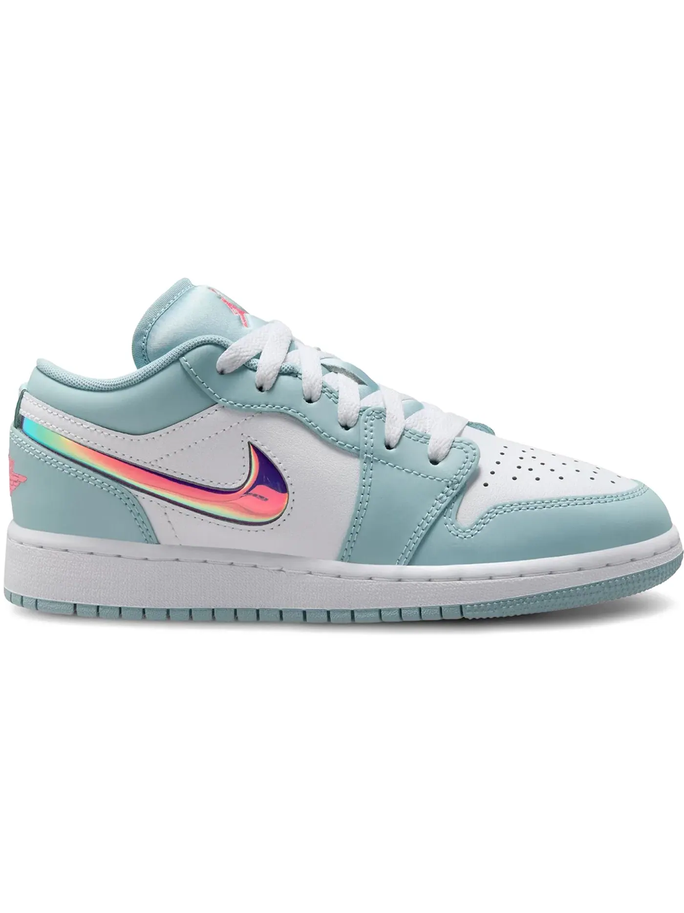 Детские кроссовки Lifestyle Jordan 1 Low SE Jordan Ocean Bliss/Atomic Pink/White — изображение 1 из 1