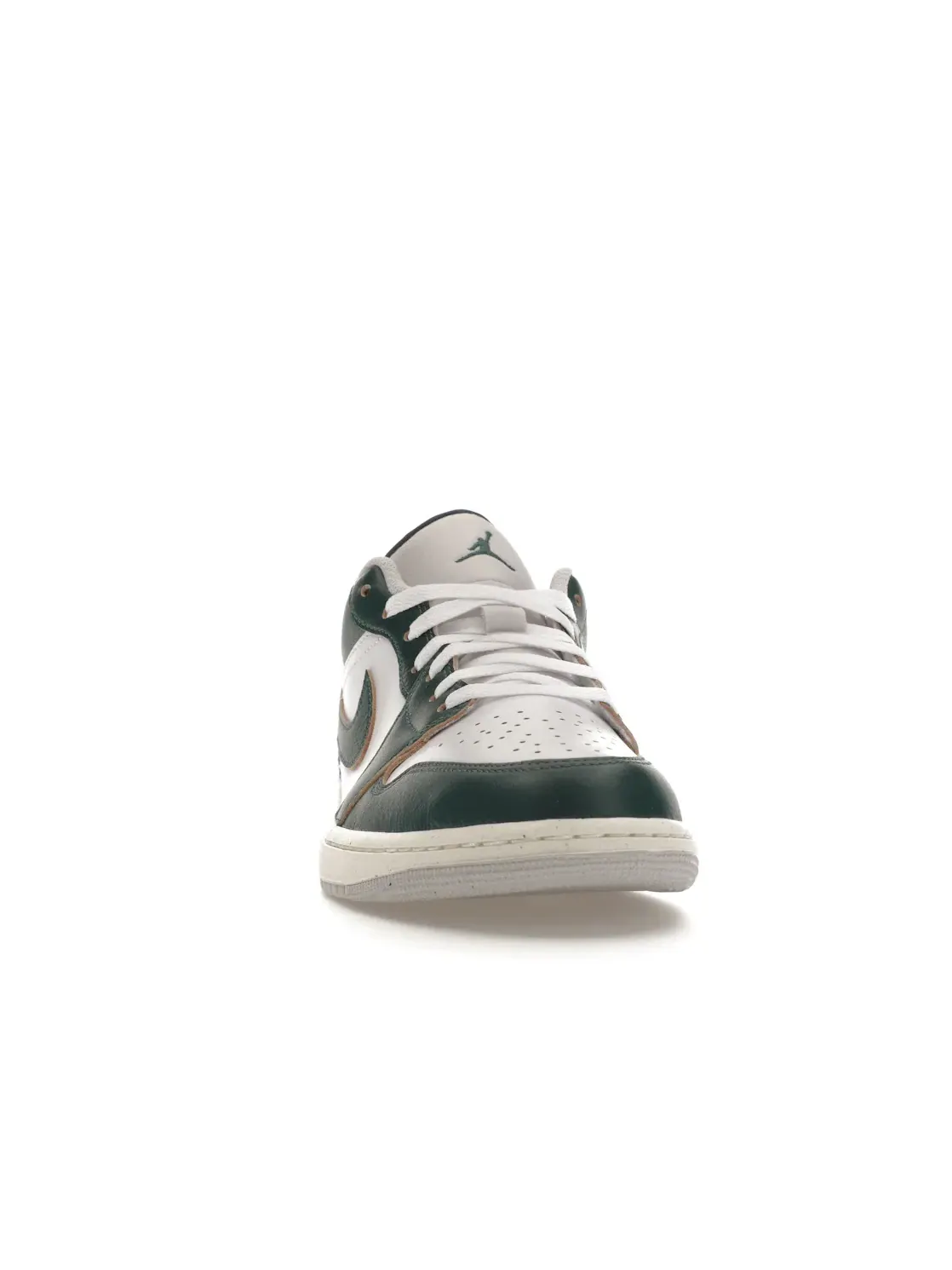 Мужские кроссовки с замшевыми вставками Jordan 1 Low SE Jordan — изображение 2 из 4, зеленый/белый//зеленый