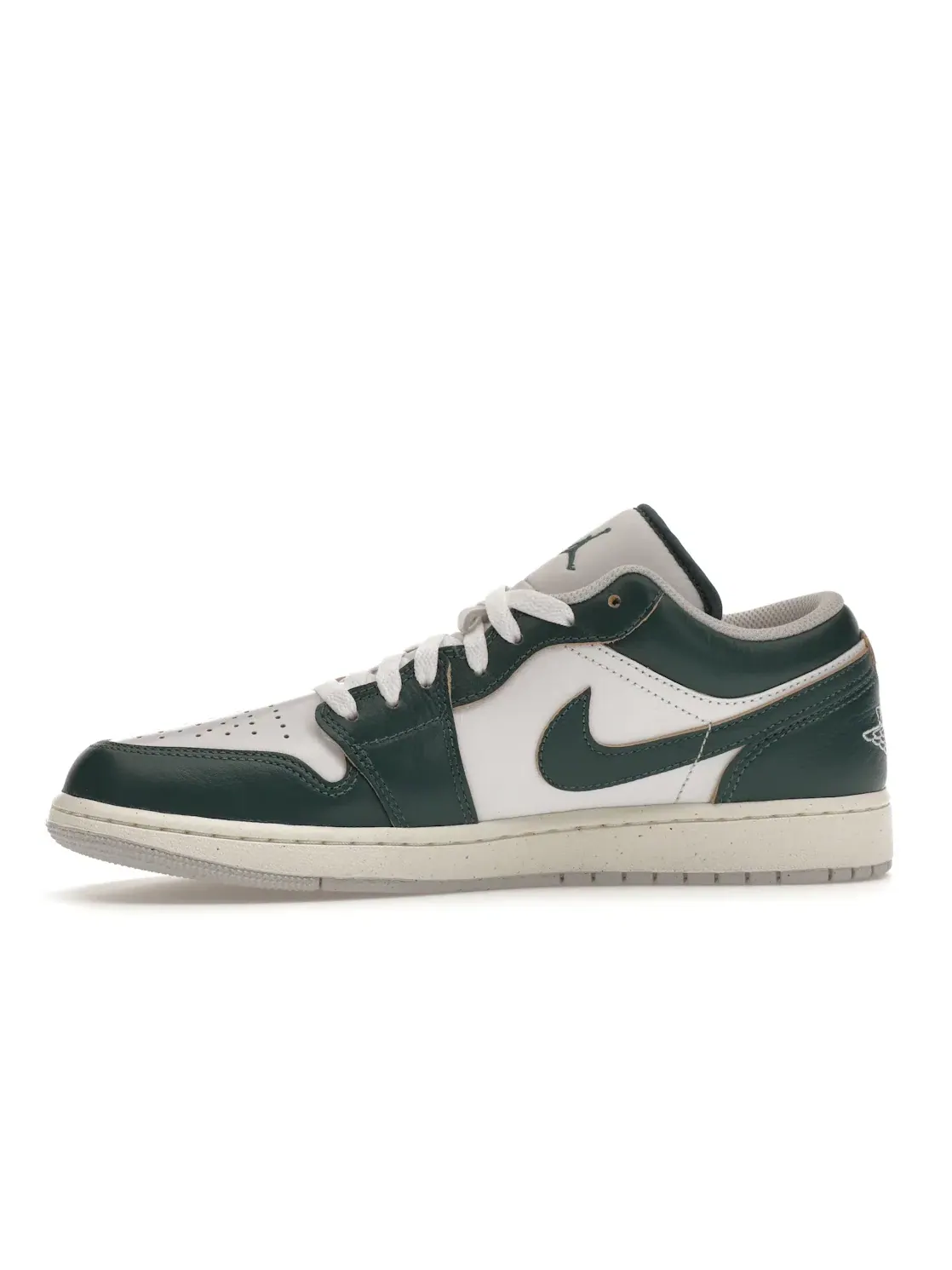 Мужские кроссовки с замшевыми вставками Jordan 1 Low SE Jordan — изображение 3 из 4, зеленый/белый//зеленый
