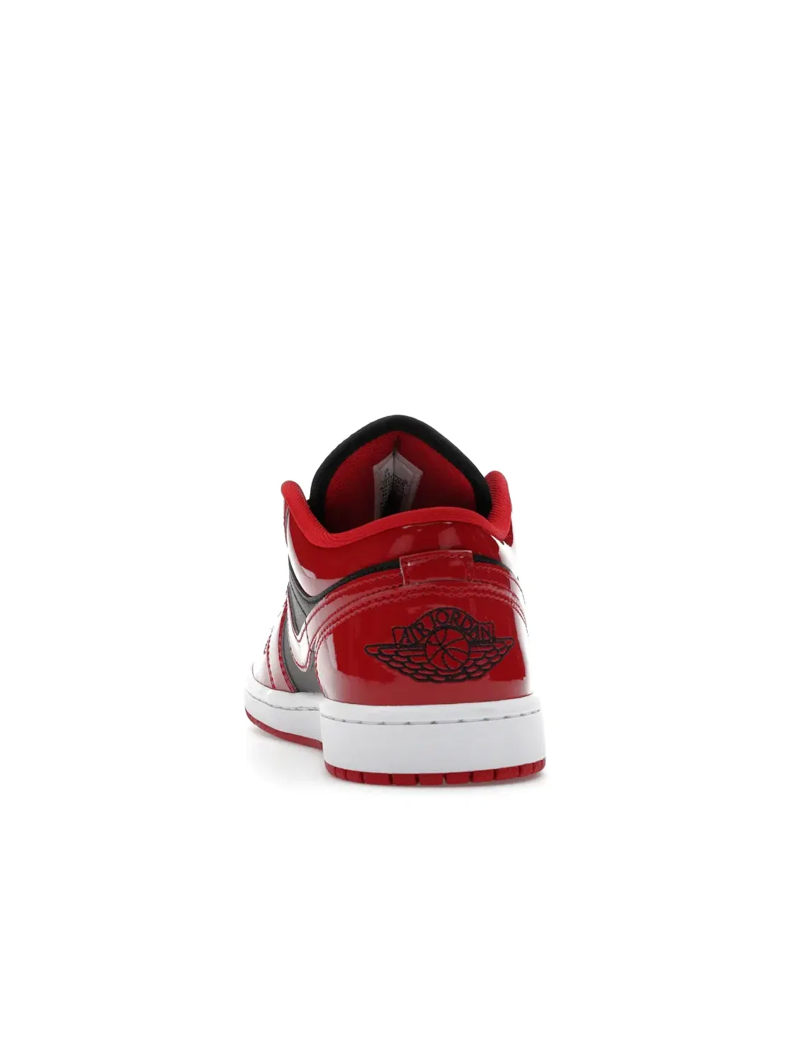 Мужские кроссовки с лакированной кожи Jordan 1 Low SE Jordan — изображение 4 из 4, черный/белый/красный