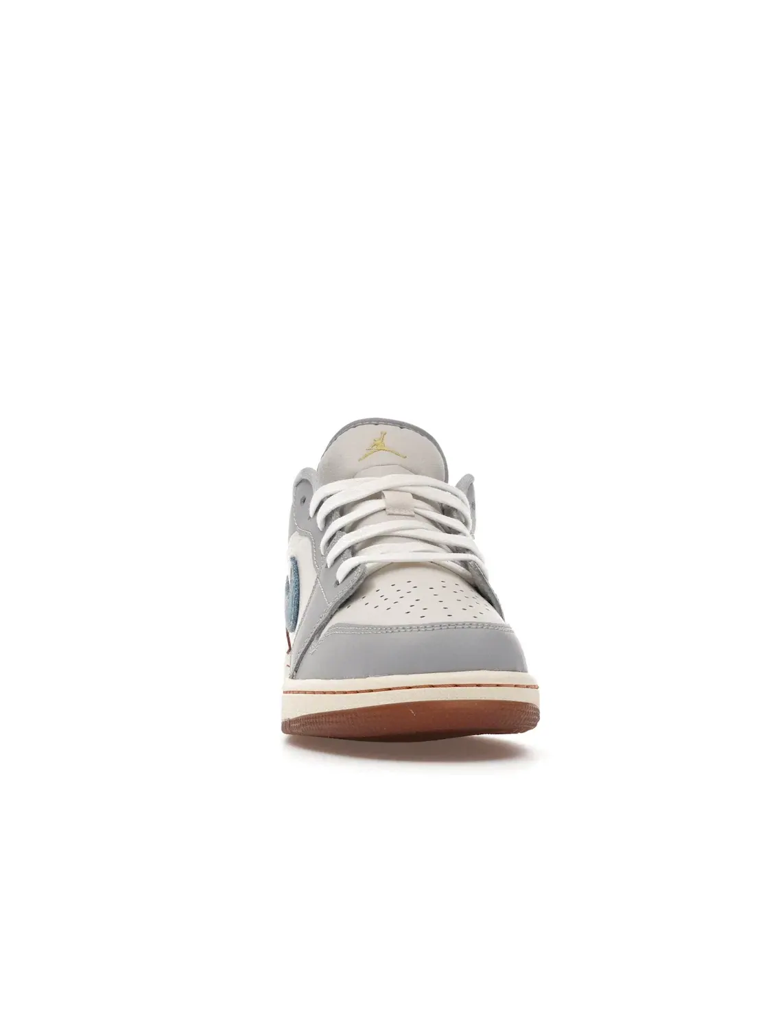 Детские кроссовки Lifestyle Jordan 1 Low SE Jordan — изображение 2 из 4, коричневый/светлый синий