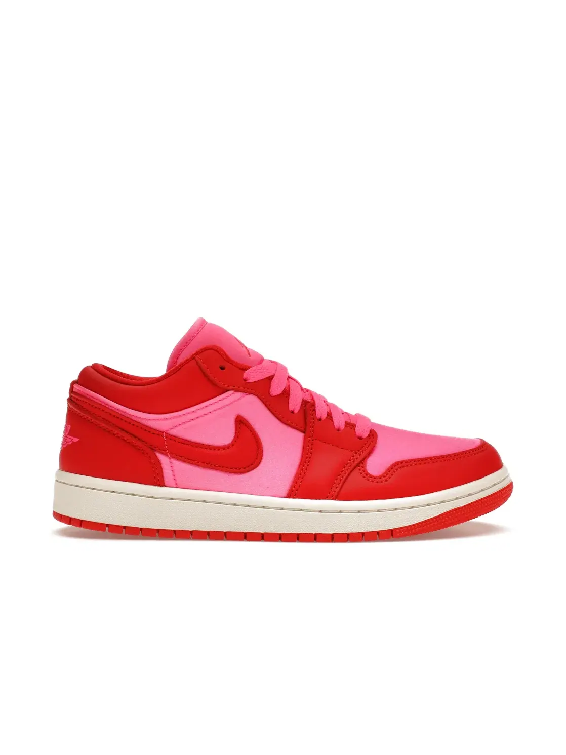 Женские кроссовки Lifestyle с цветовой блокировкой Jordan 1 Low SE Jordan — изображение 1 из 4, розовый/красный