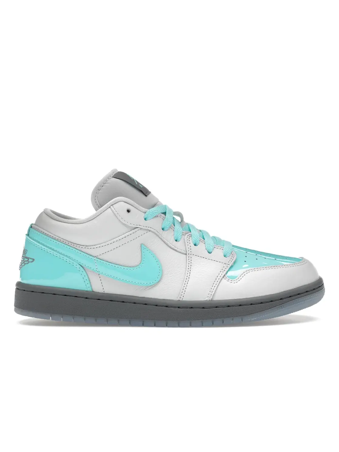 Женские кроссовки Lifestyle с принтом Jordan 1 Low SE Polaroid — изображение 1 из 4, зеленый серый
