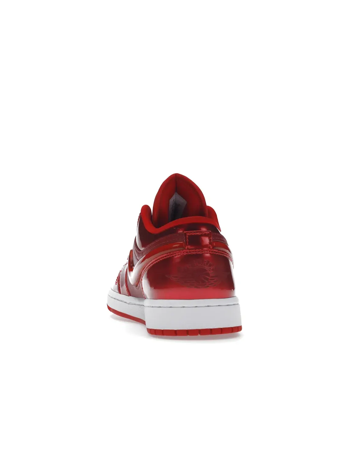 Женские кроссовки Lifestyle с кожаным верхом Jordan 1 Low SE — изображение 4 из 4, красный-белый