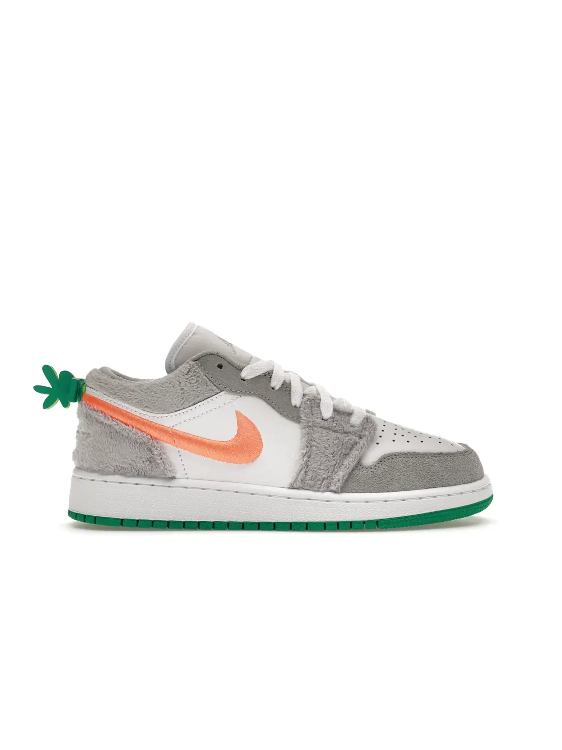 Детские кроссовки Lifestyle с принтом моркови Jordan 1 Low SE Rabbit Jordan — изображение 1 из 4