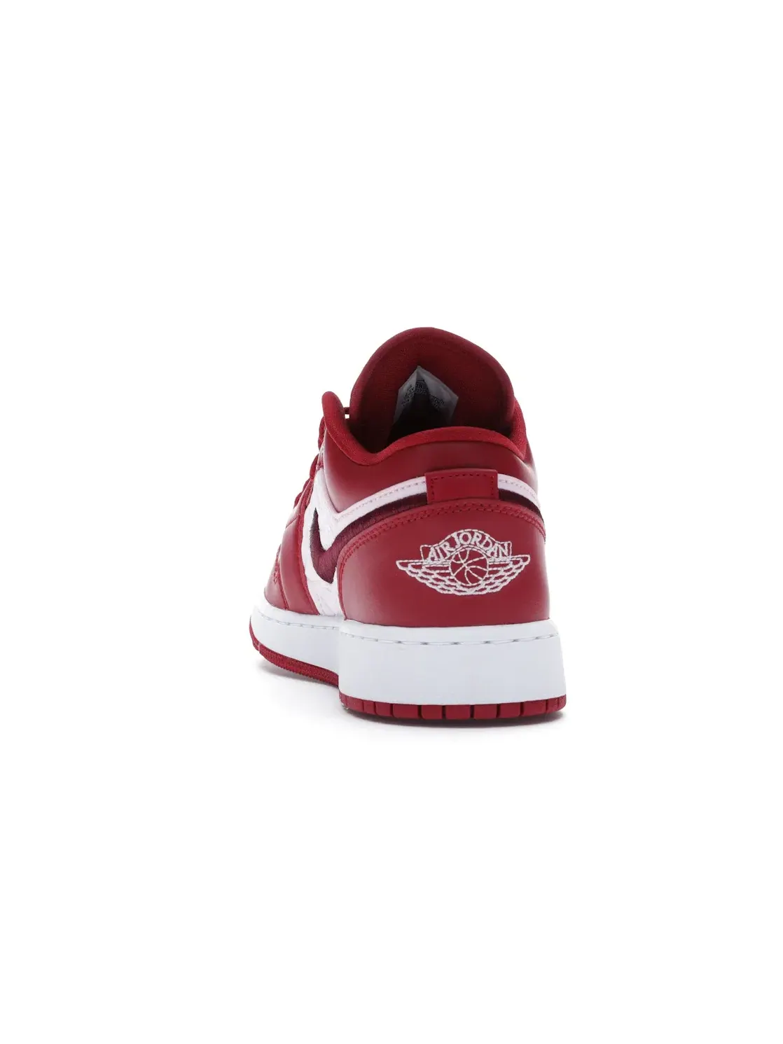 Детские кроссовки с квилтингом Jordan 1 Low SE Red Quilt Jordan — изображение 4 из 4, красный розовый темный