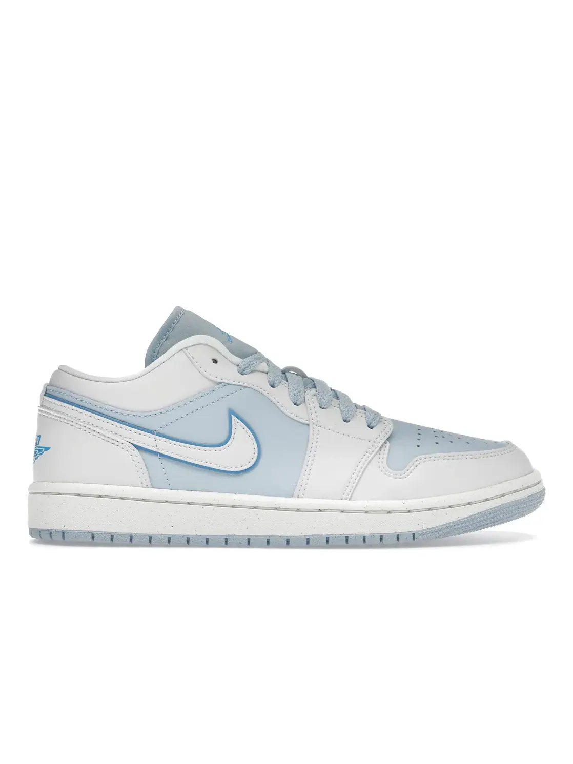 Женские кроссовки из нубука Jordan 1 Low SE Reverse Ice Blue — изображение 1 из 4, темный синий-синий