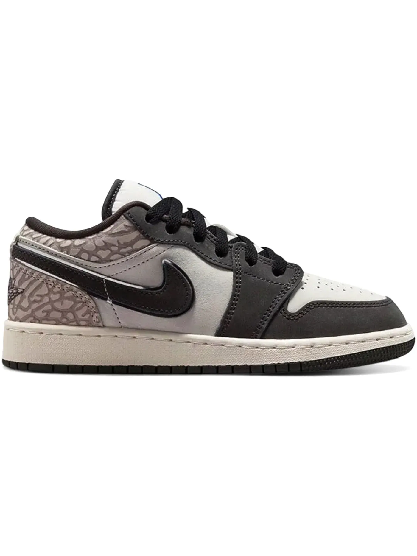 Детские кроссовки Lifestyle с принтом Jordan 1 Low SE Jordan — изображение 1 из 1, глубокий/серый