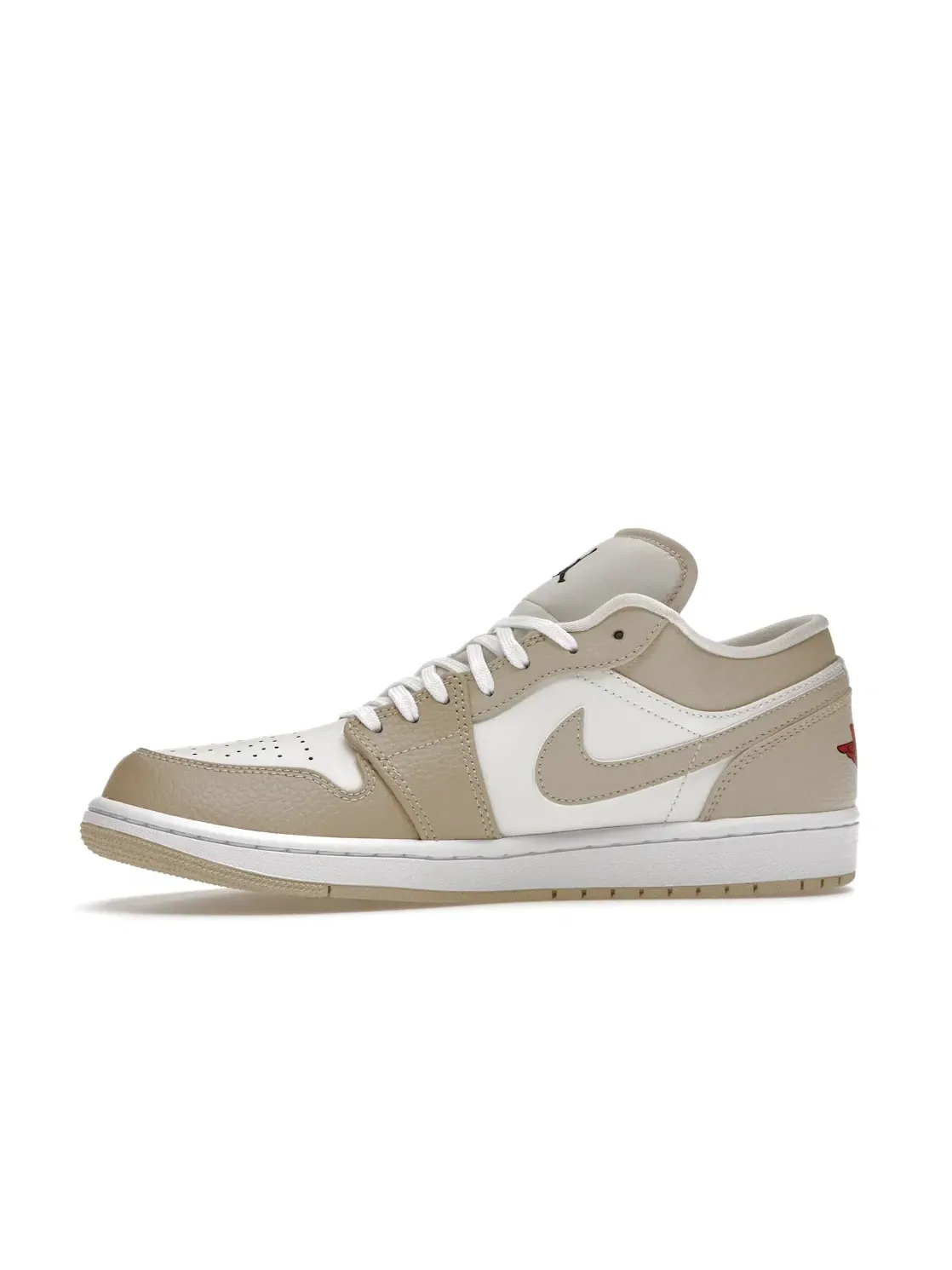 Мужские кроссовки Lifestyle с длинным шнурком Jordan 1 Low SE — изображение 3 из 4, белый-черный-красный