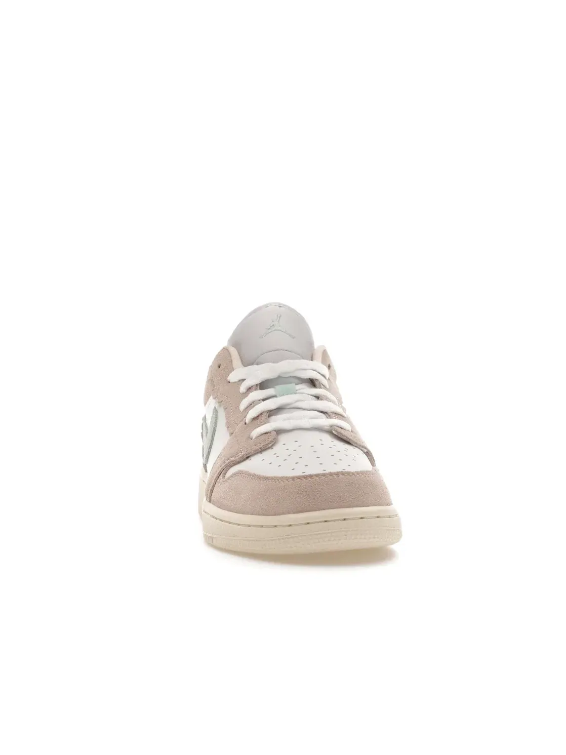 Детские кроссовки Lifestyle с отделкой фестонами Jordan 1 Low SE — изображение 2 из 4, белый/розовый