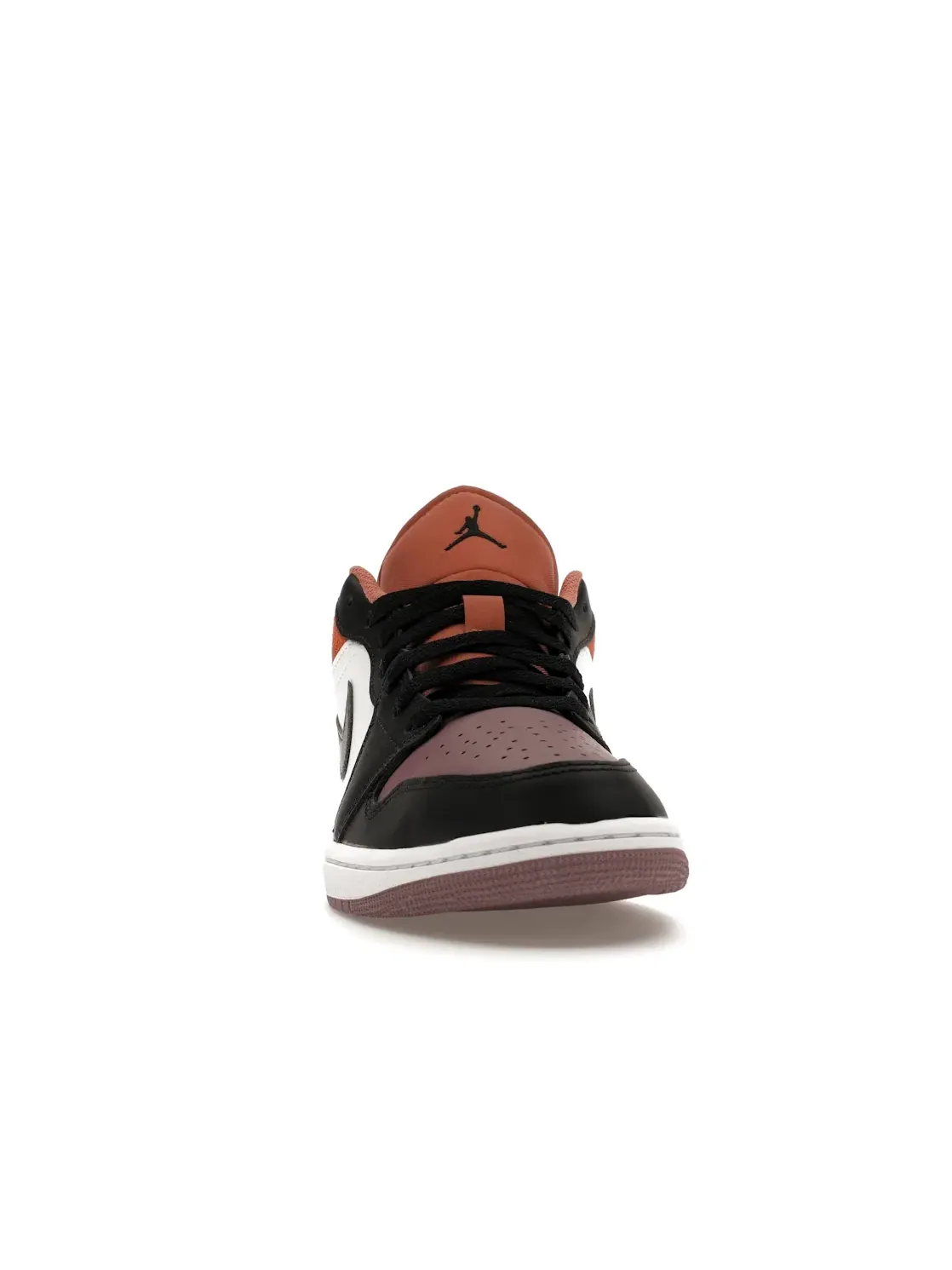 Мужские кроссовки с цветовой блокировкой Jordan 1 Low SE Sky J Mauve Jordan — изображение 2 из 4, белый/черный/оранжевый