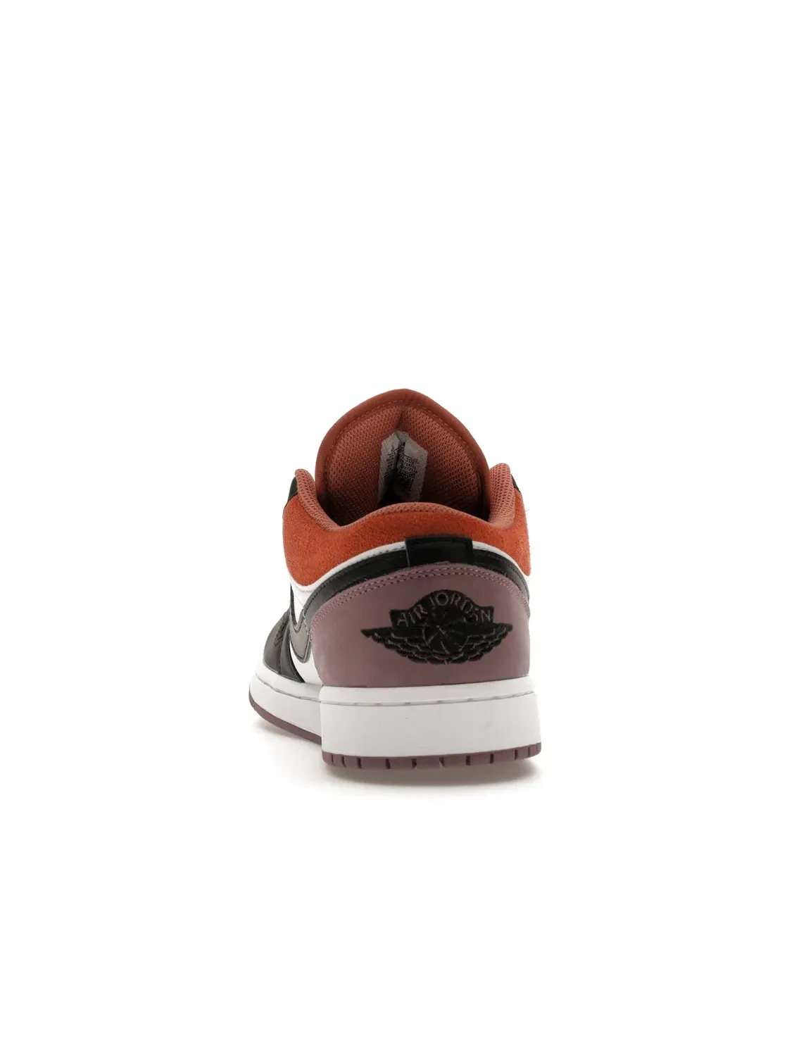 Мужские кроссовки с цветовой блокировкой Jordan 1 Low SE Sky J Mauve Jordan — изображение 4 из 4, белый/черный/оранжевый
