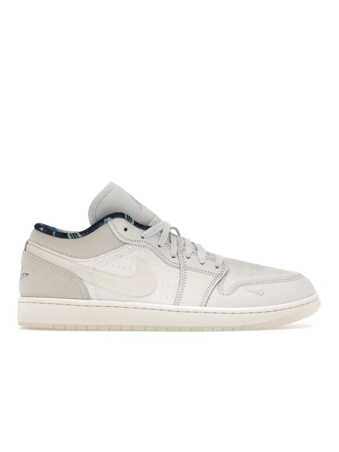Мужские кроссовки Lifestyle Summit White/Multi-Color/Off White/Sail Jordan 1 Low SE — изображение 1 из 4, белый/мульти-/белый