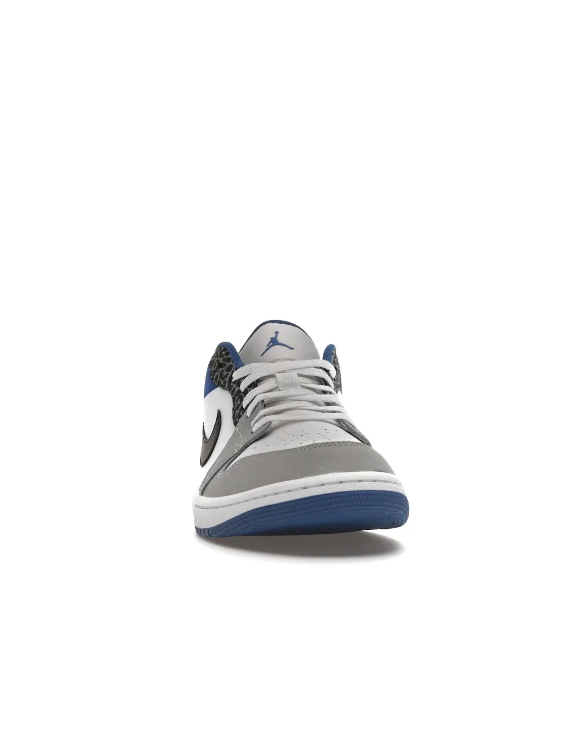 Мужские кроссовки с принтом Jordan 1 Low SE Jordan — изображение 2 из 4, белый/серый-синий-черный