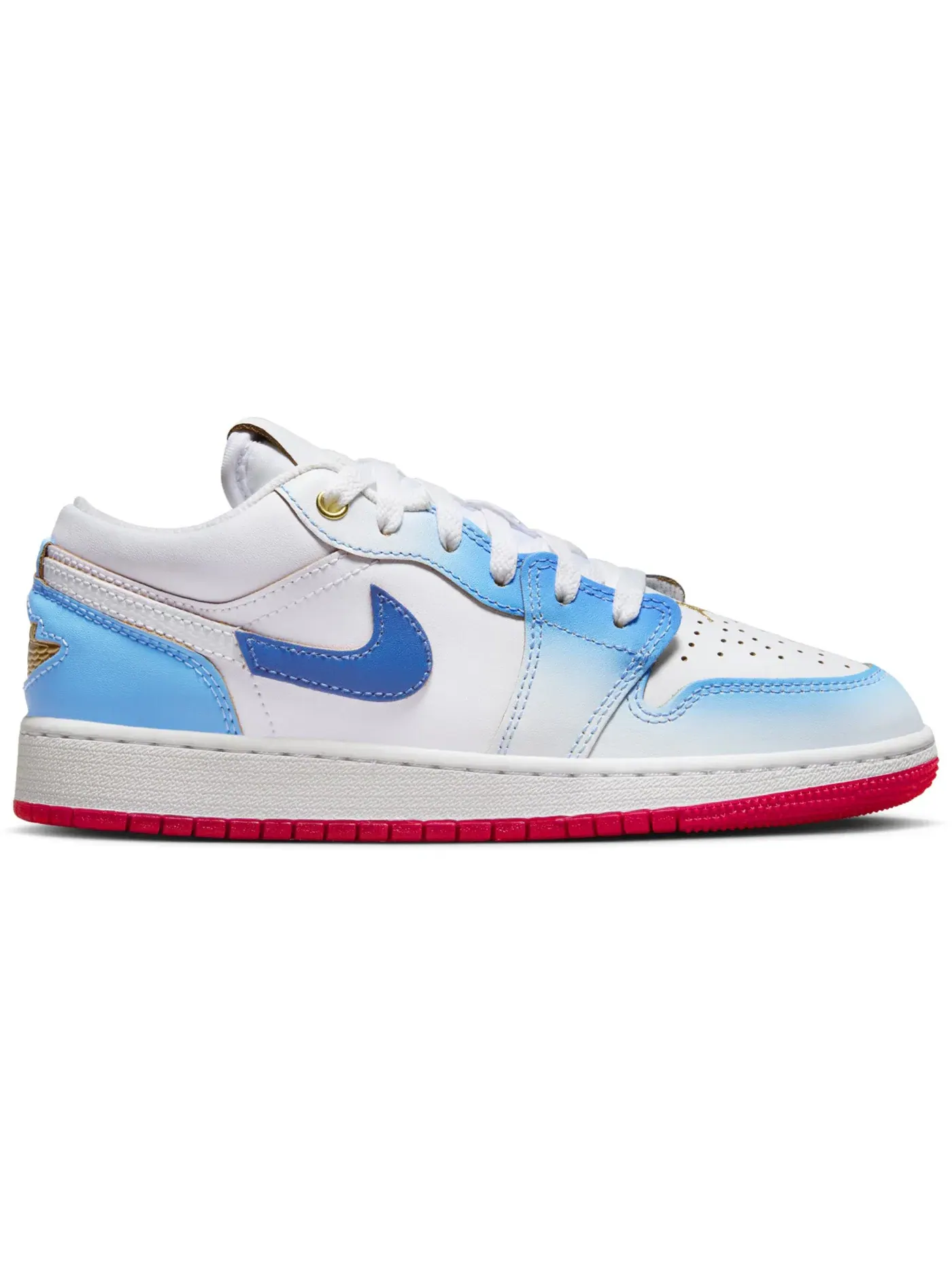 Детские кроссовки Lifestyle Jordan 1 Low SE Jordan — изображение 1 из 4, белый/белый/синий
