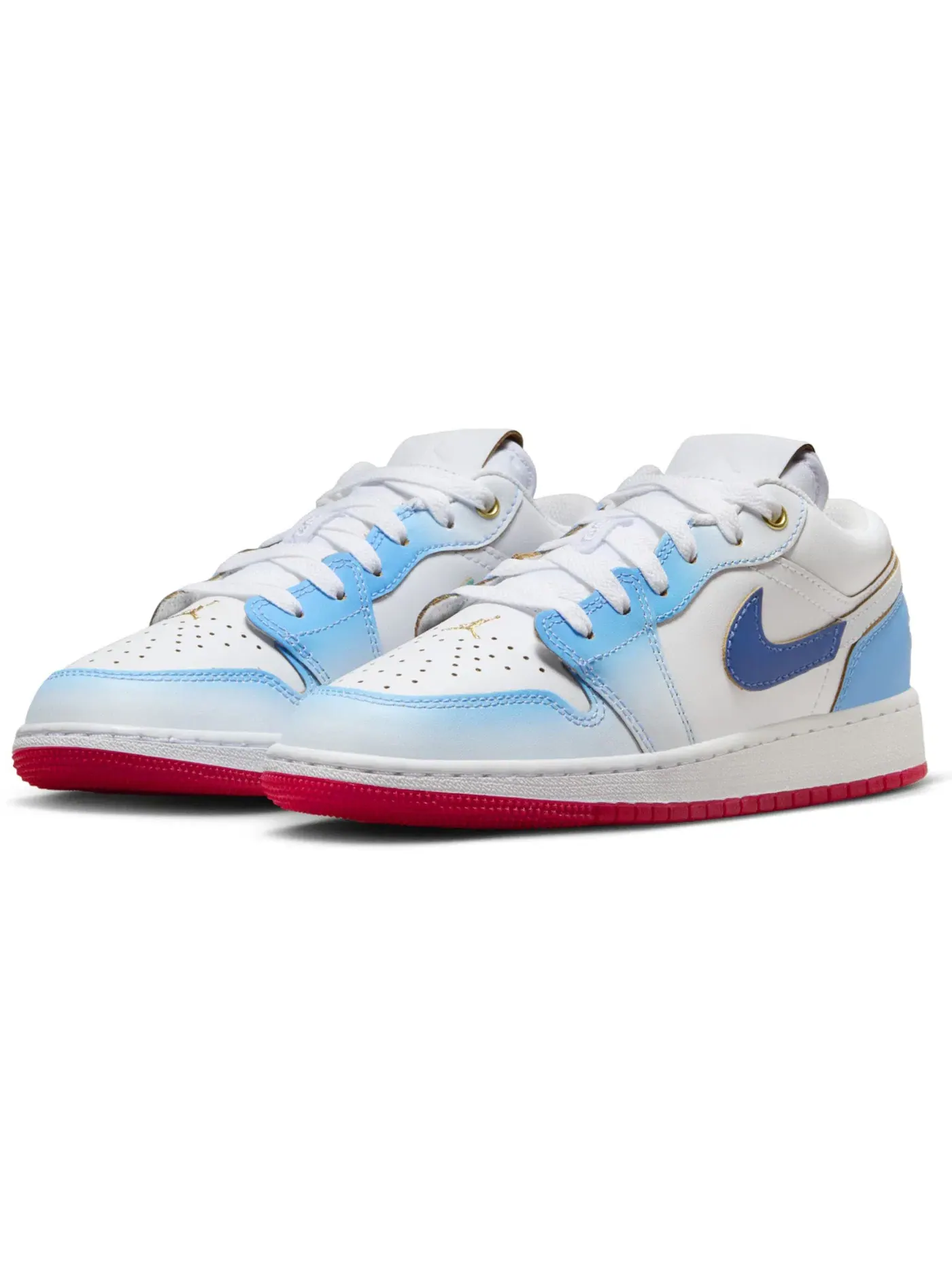 Детские кроссовки Lifestyle Jordan 1 Low SE Jordan — изображение 2 из 4, белый/белый/синий