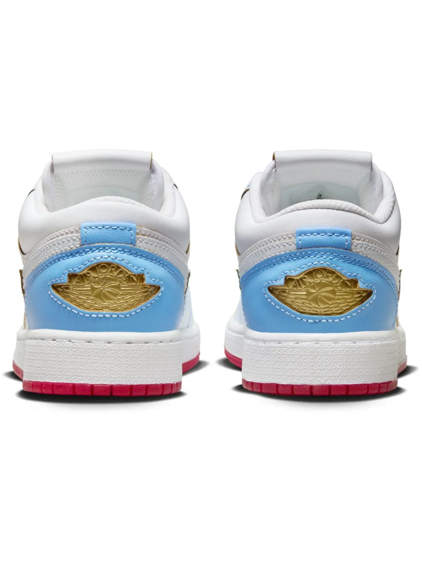Детские кроссовки Lifestyle Jordan 1 Low SE Jordan — изображение 4 из 4, белый/белый/синий