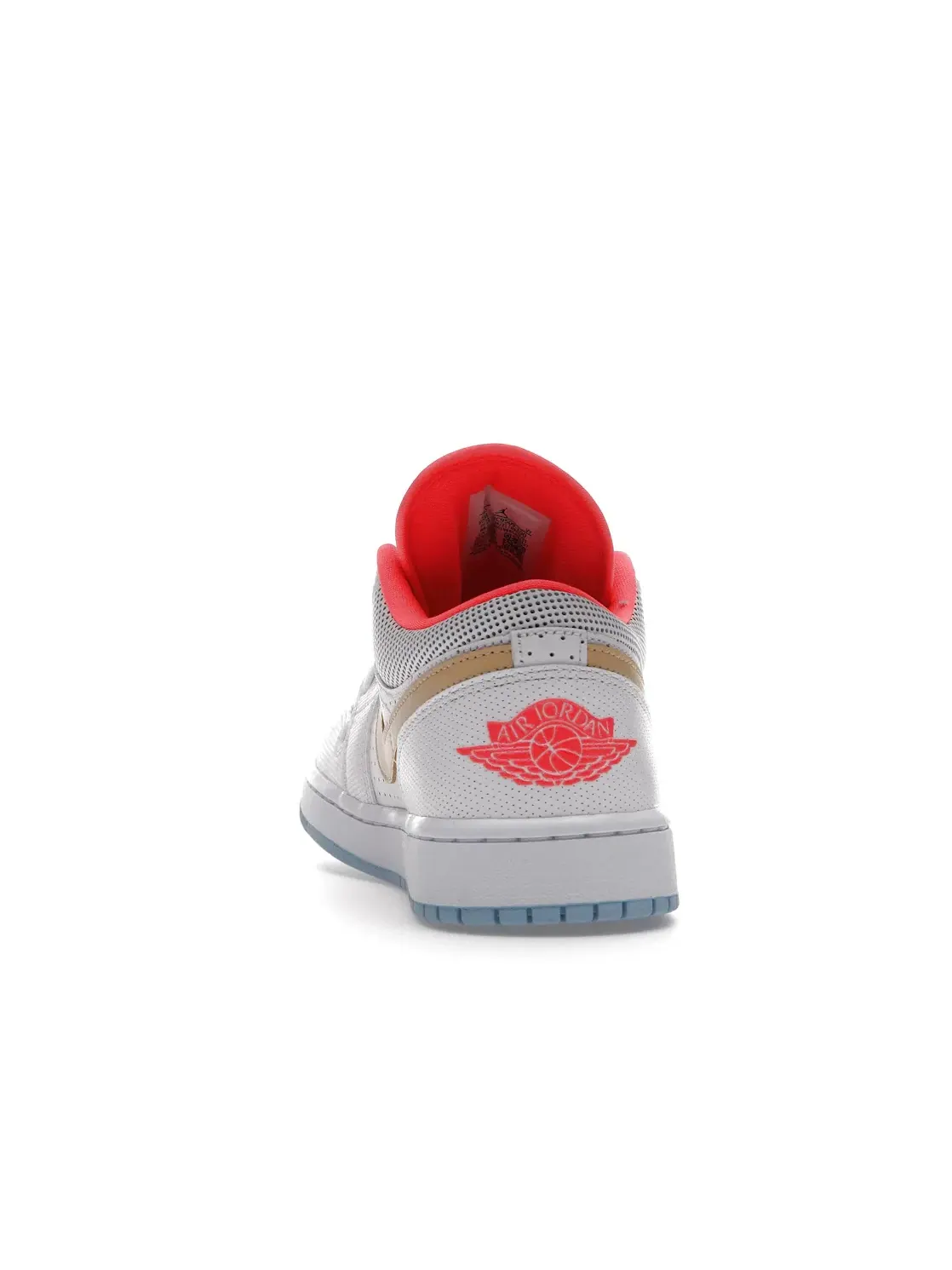 Женские кроссовки с кожаным верхом Jordan 1 Low SE — изображение 4 из 4, белый/--синий