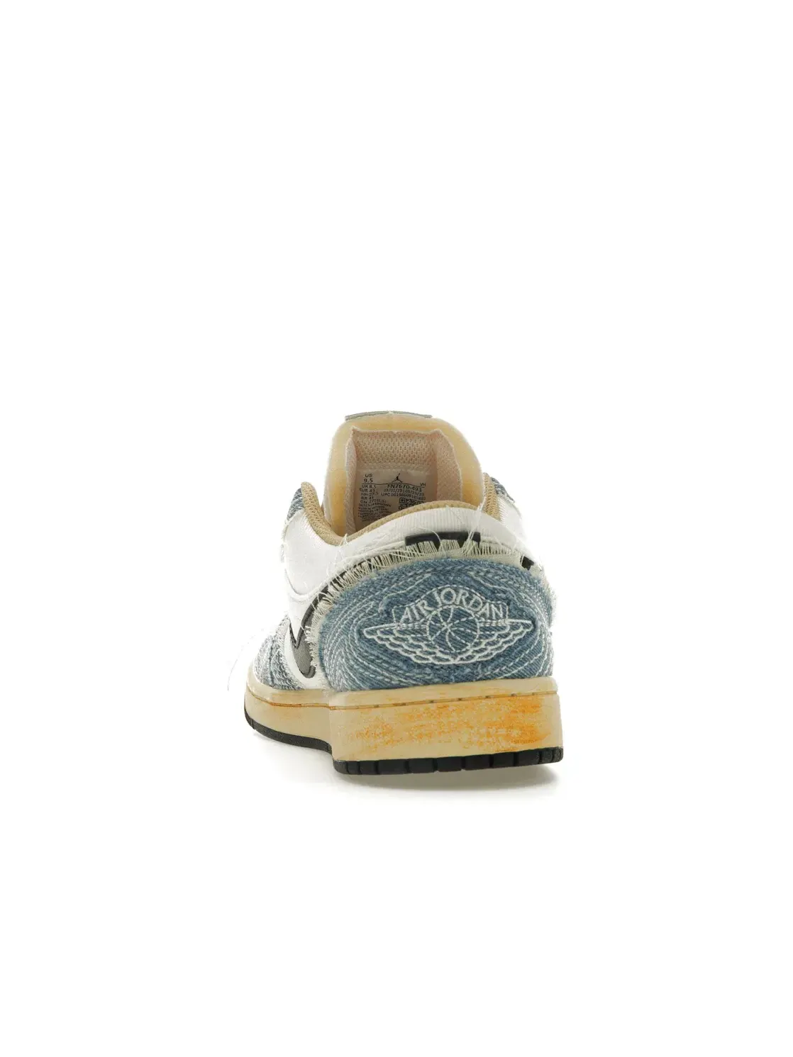 Мужские кроссовки Lifestyle с джинсовым верхом Jordan 1 Low SE WRMK Jordan — изображение 4 из 4