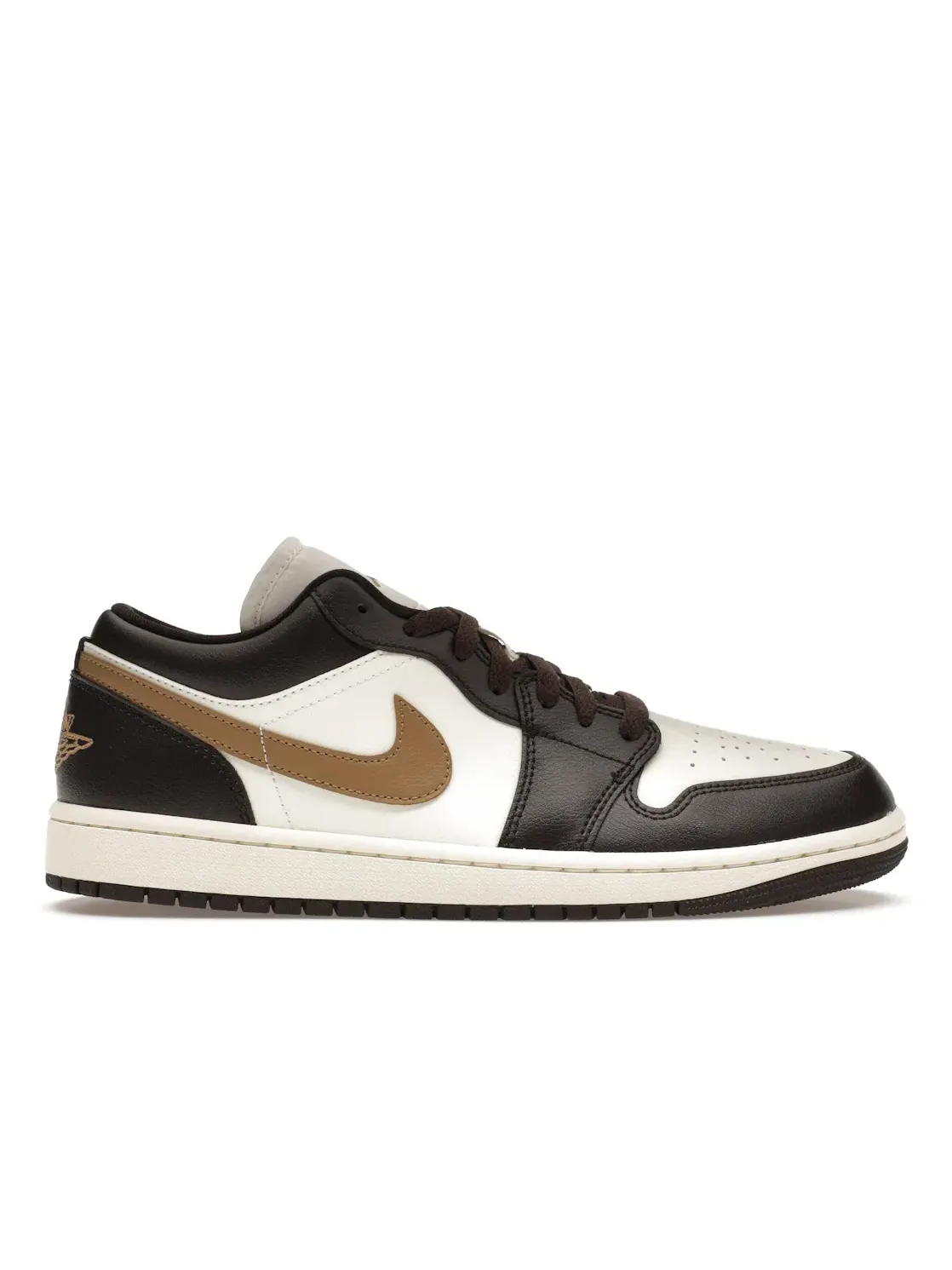 Женские кроссовки для повседневной носки Jordan 1 Low Jordan — изображение 1 из 4, коричневый/коричневый