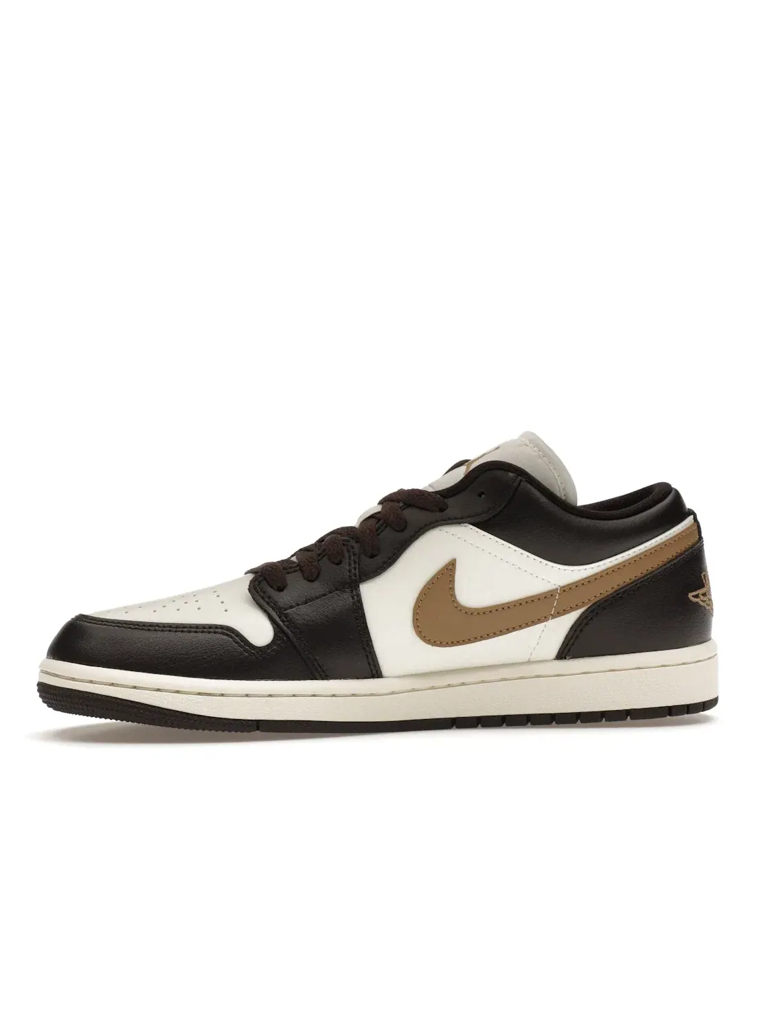 Женские кроссовки для повседневной носки Jordan 1 Low Jordan — изображение 3 из 4, коричневый/коричневый