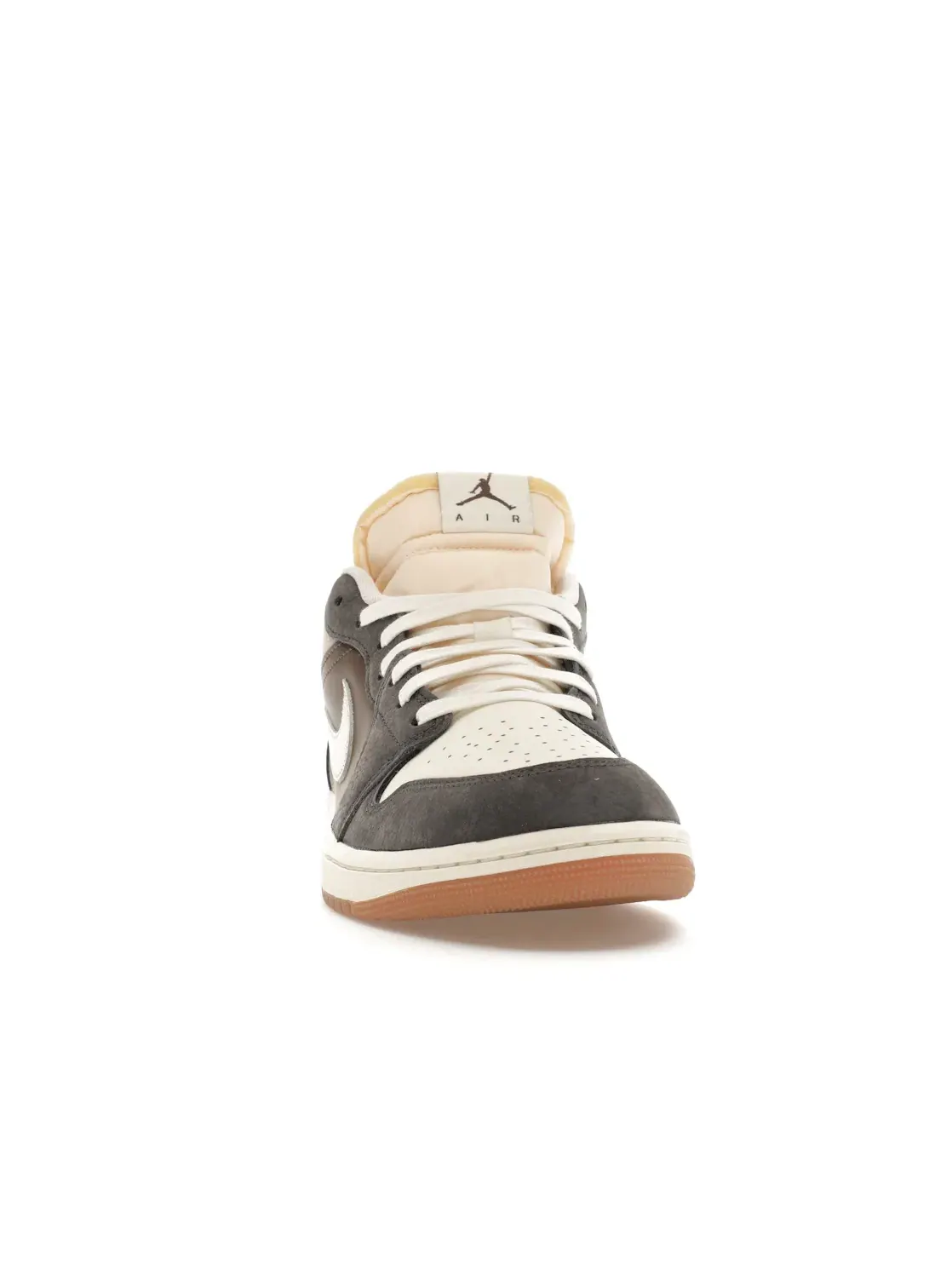 Мужские кроссовки Lifestyle с принтом Korea Magpie Jordan 1 Low Jordan — изображение 2 из 4, белый/серый