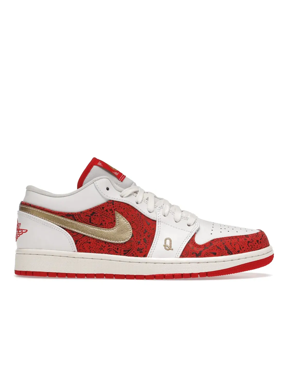 Мужские кроссовки с принтом Jordan 1 Low Spades Jordan — изображение 1 из 4