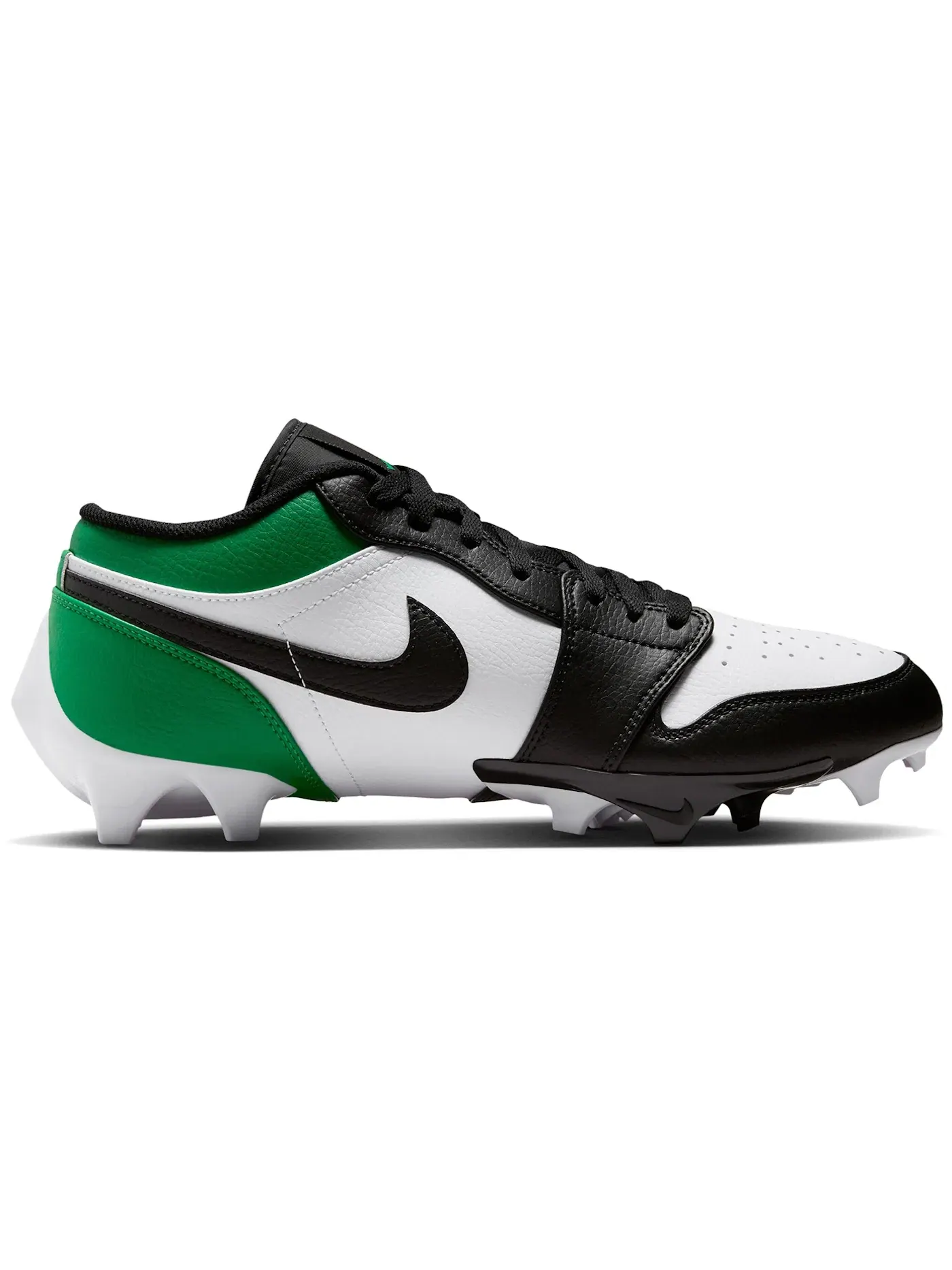 Мужские кроссовки Lifestyle Jordan 1 Low TD Cleat Jordan — изображение 1 из 1, черный/белый/зеленый